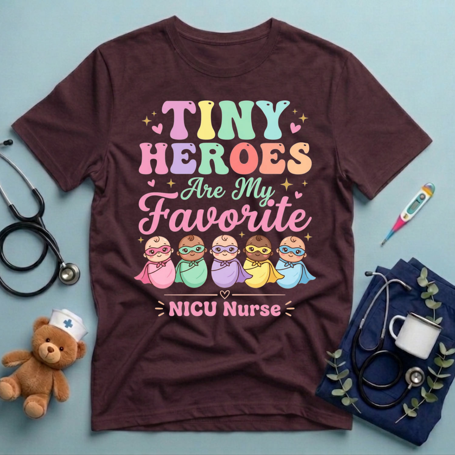 Tiny Heroes Are My Favorite T-Shirt