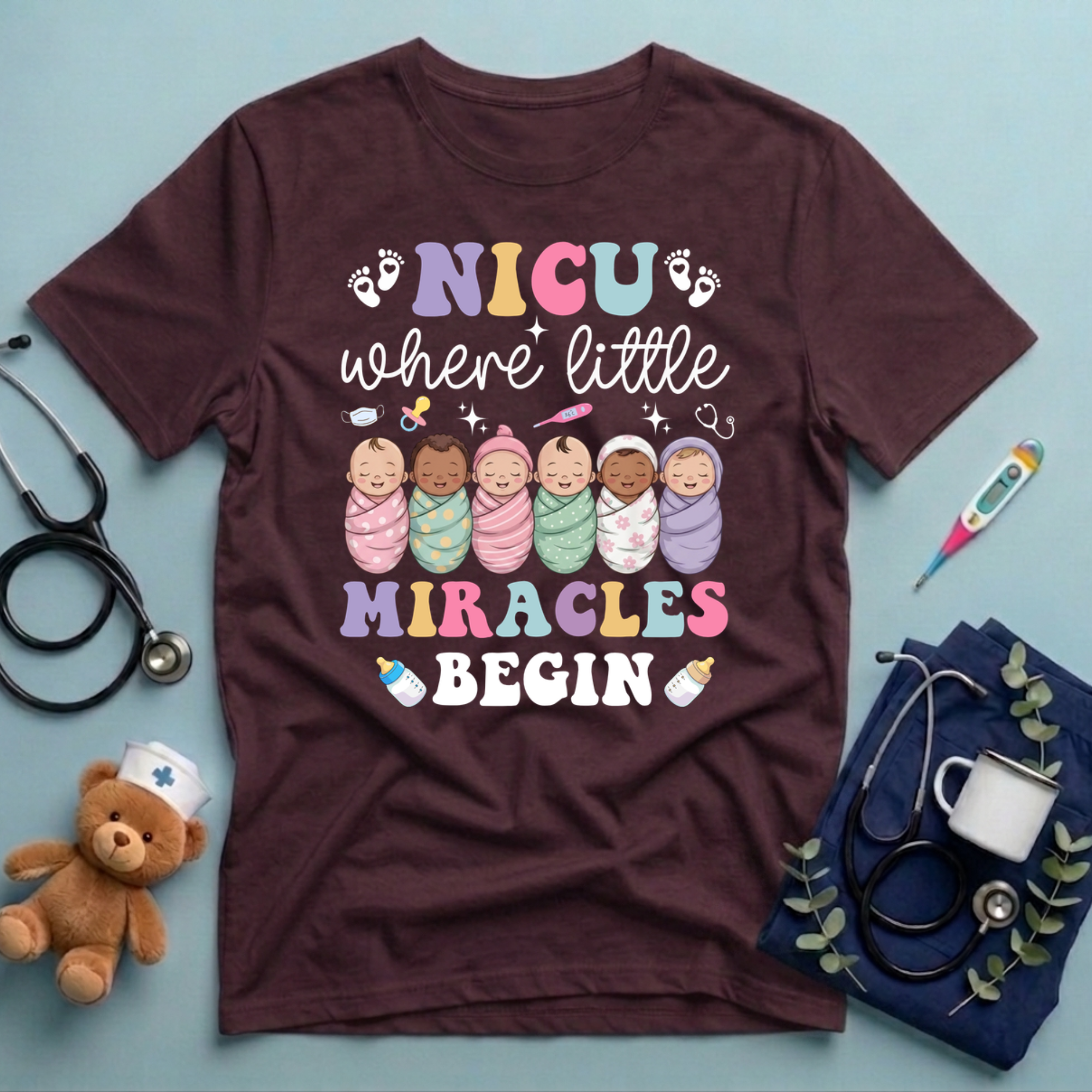 Where Little Miracles Begin T-Shirt