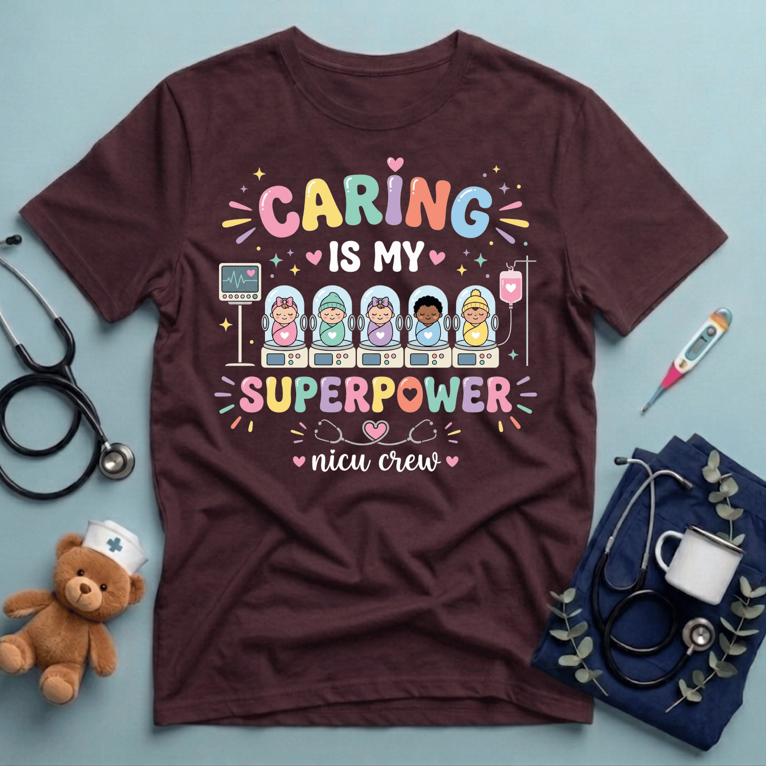 Caring Is My Superpower T-Shirt