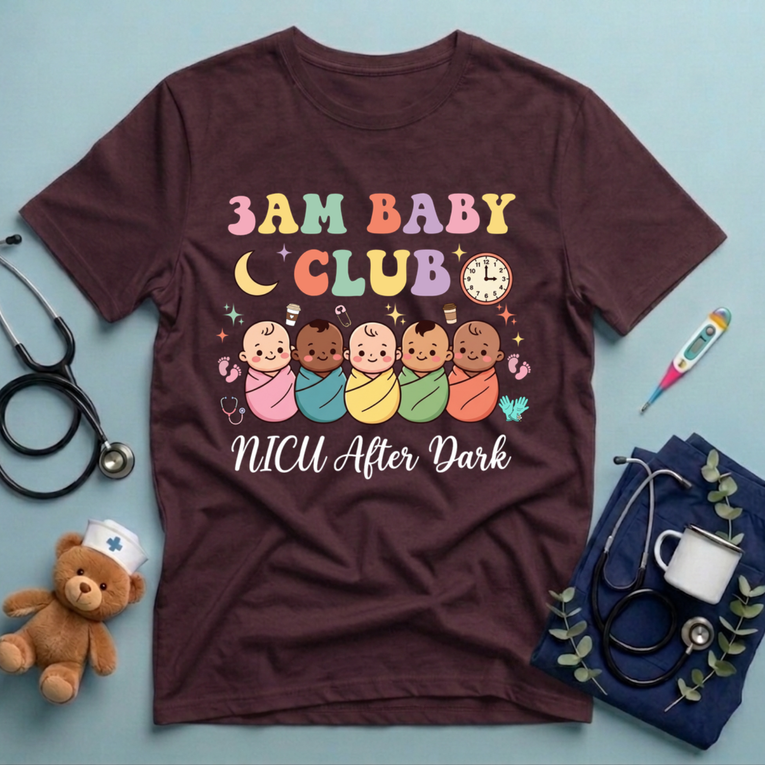 Night Shift NICU Nurse T-Shirt