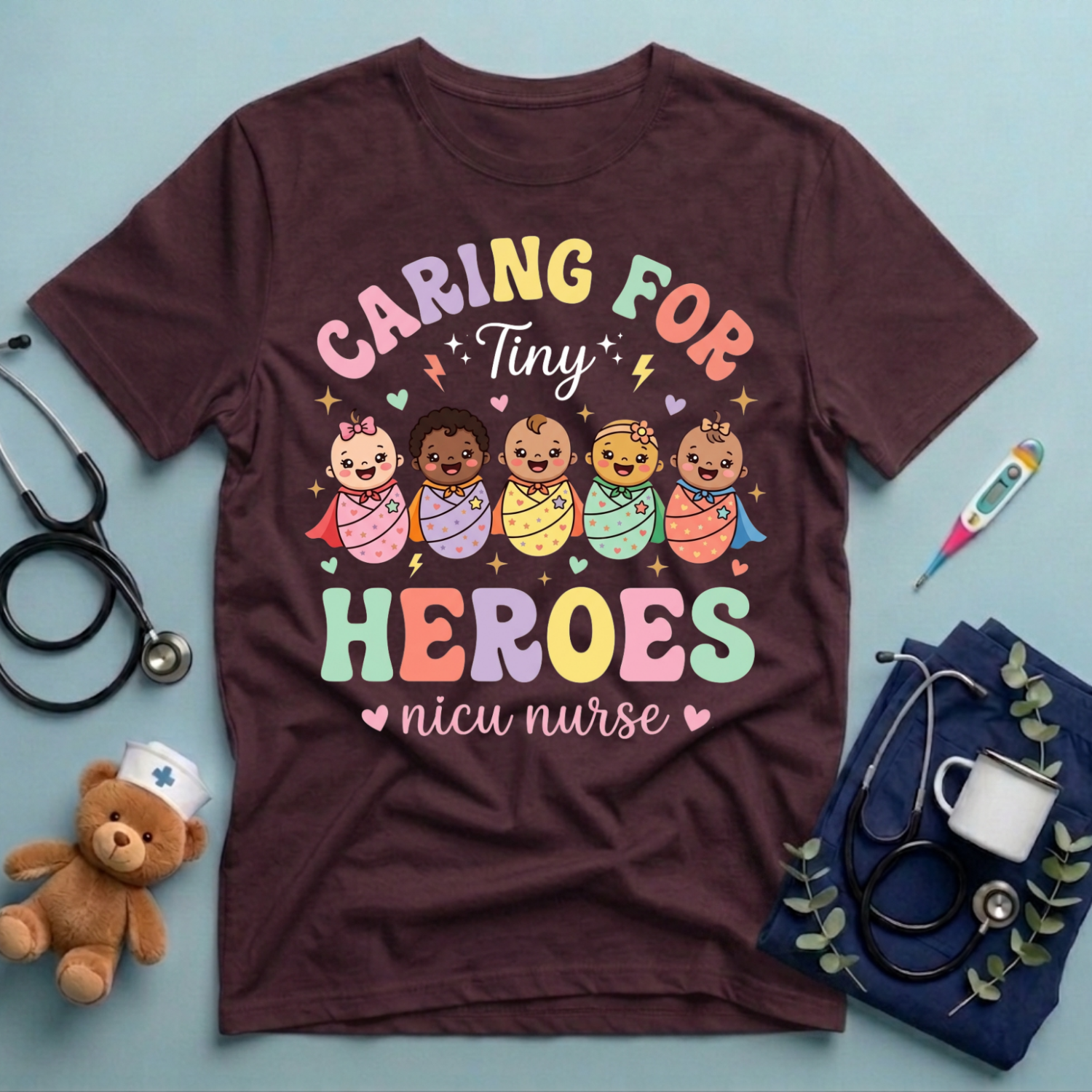 Caring for Tiny Heroes T-Shirt