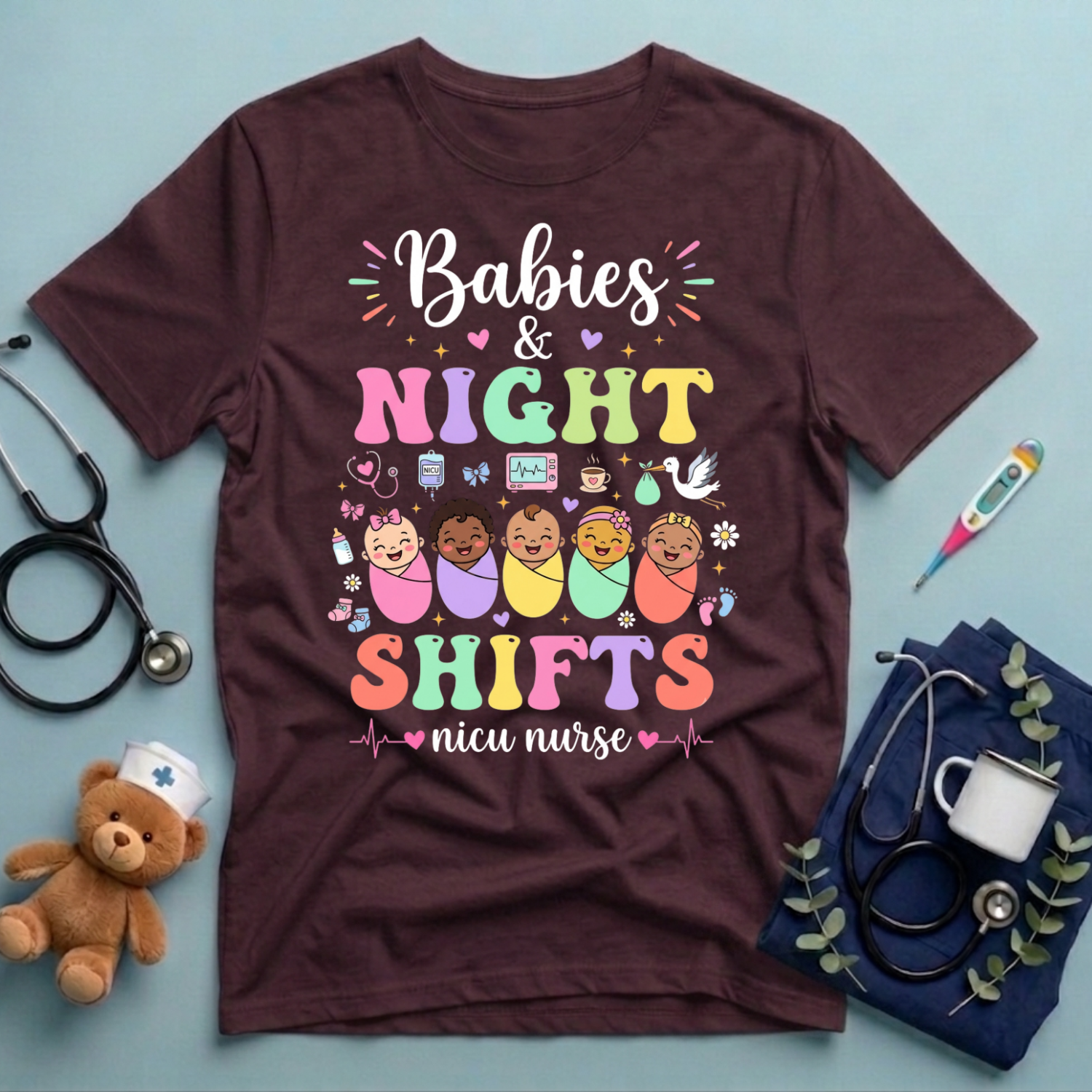 Babies & Night Shifts T-Shirt