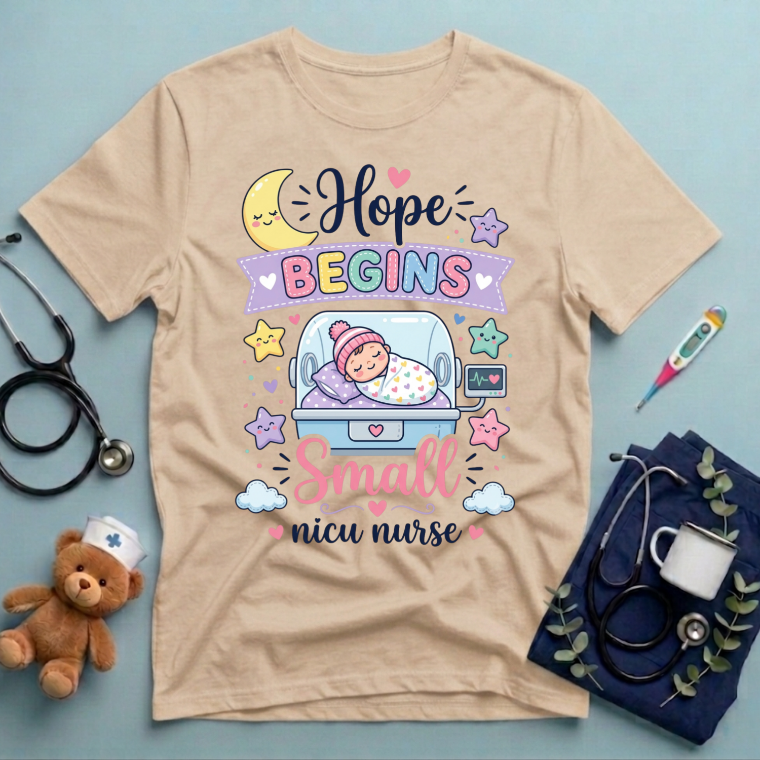 Hope Begins Small T-Shirt