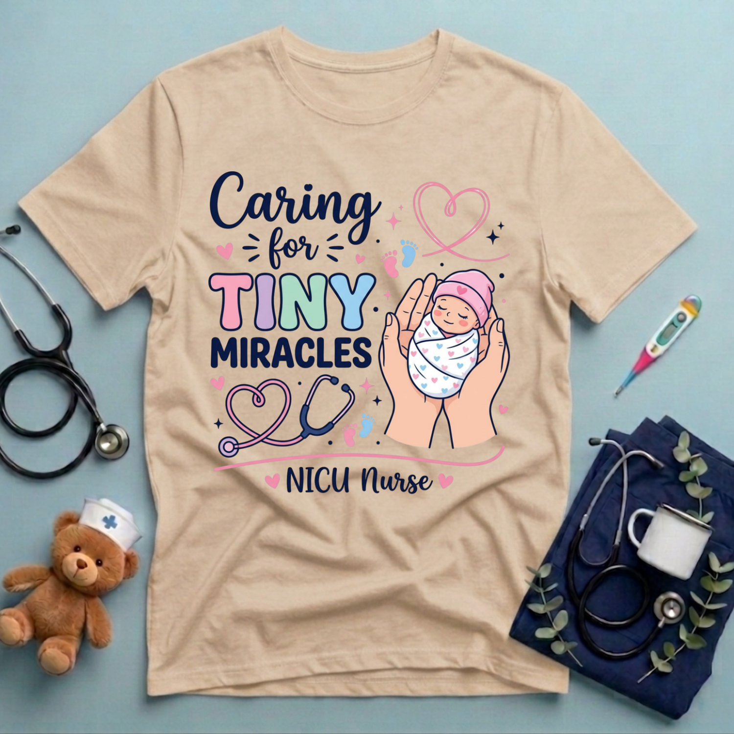 Caring for Tiny Miracles T-Shirt