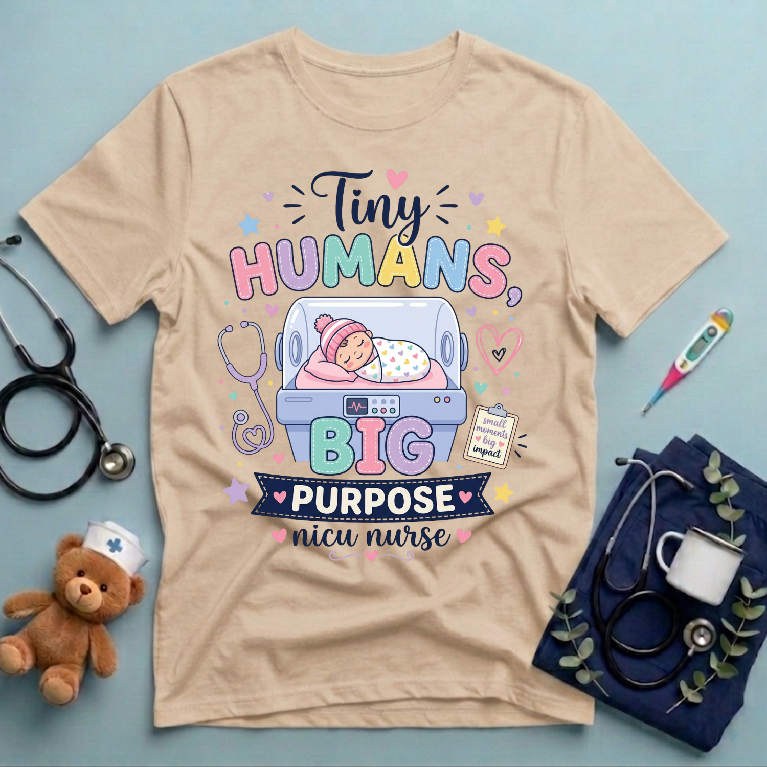 Tiny Humans, Big Purpose T-Shirt