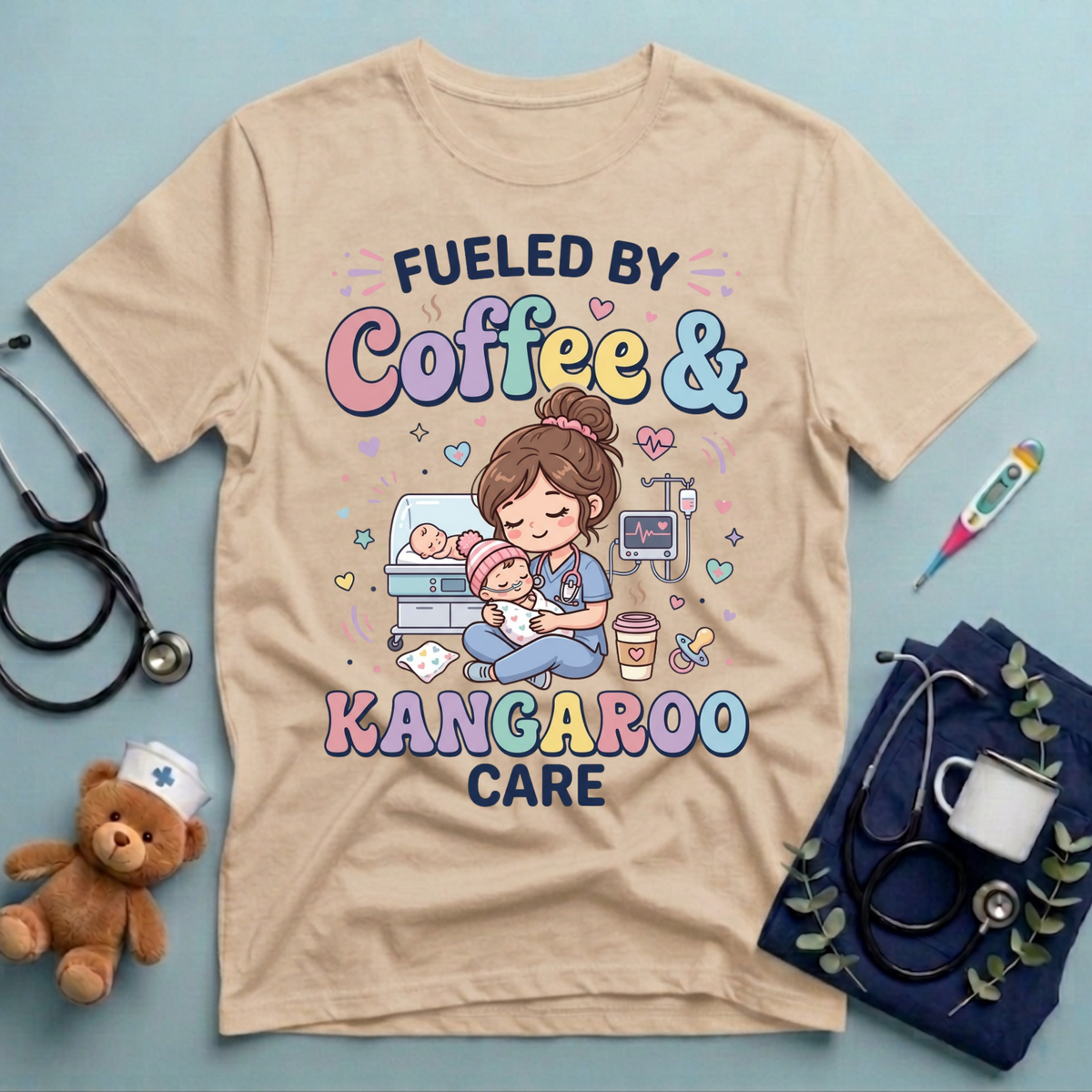 Coffee & Kangaroo Care T-Shirt