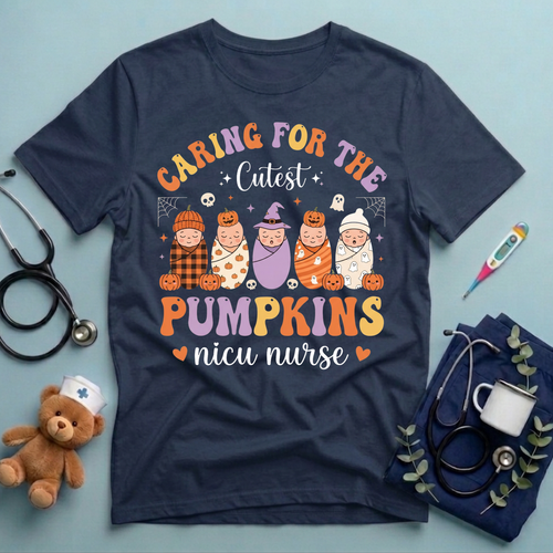 Caring For Cutest Pumpkins T-Shirt
