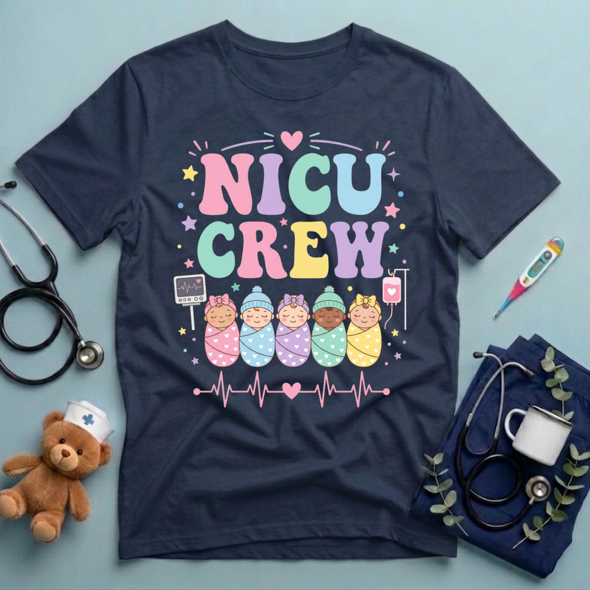 NICU CREW  T-Shirt