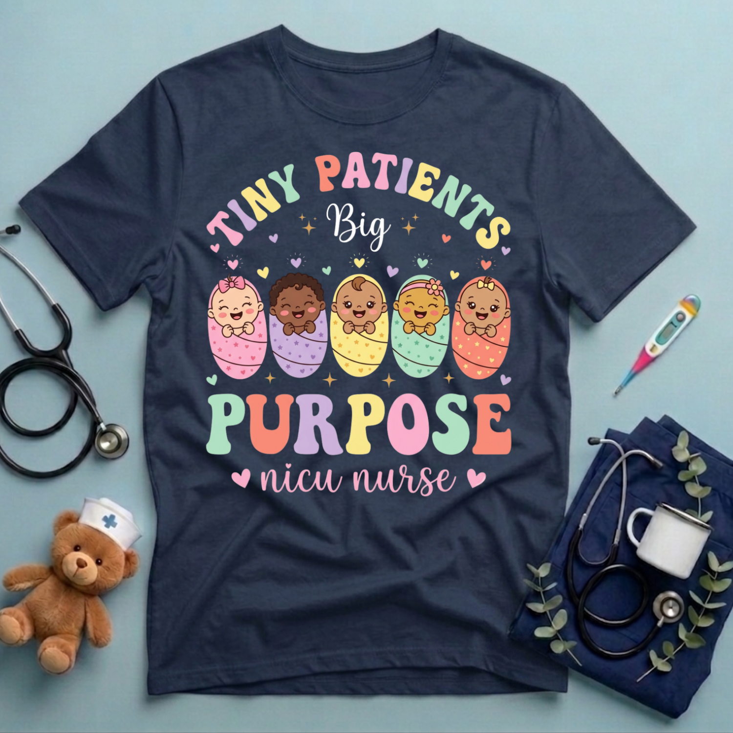 Tiny Patients Big Purpose T-Shirt