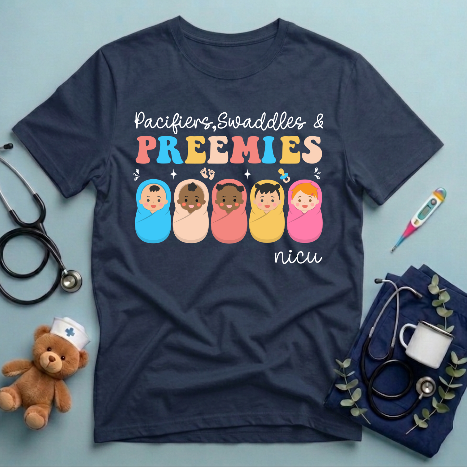 Pacifiers Swaddles & Preemies T-Shirt