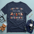 Caring For Superheroes Nicu Crew T-Shirt