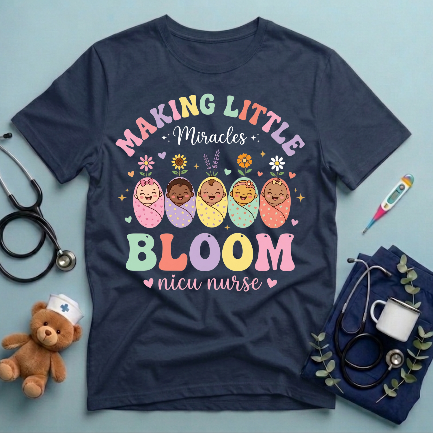 Making Little Miracles Bloom T-Shirt