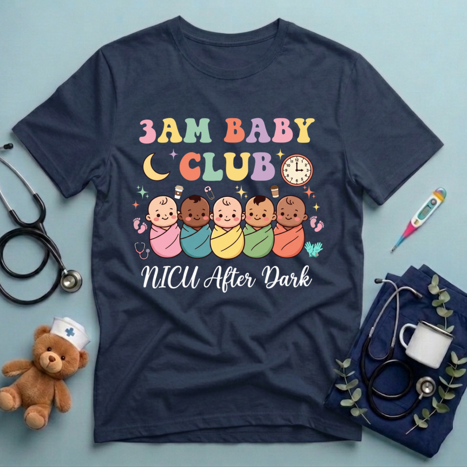 Night Shift NICU Nurse T-Shirt