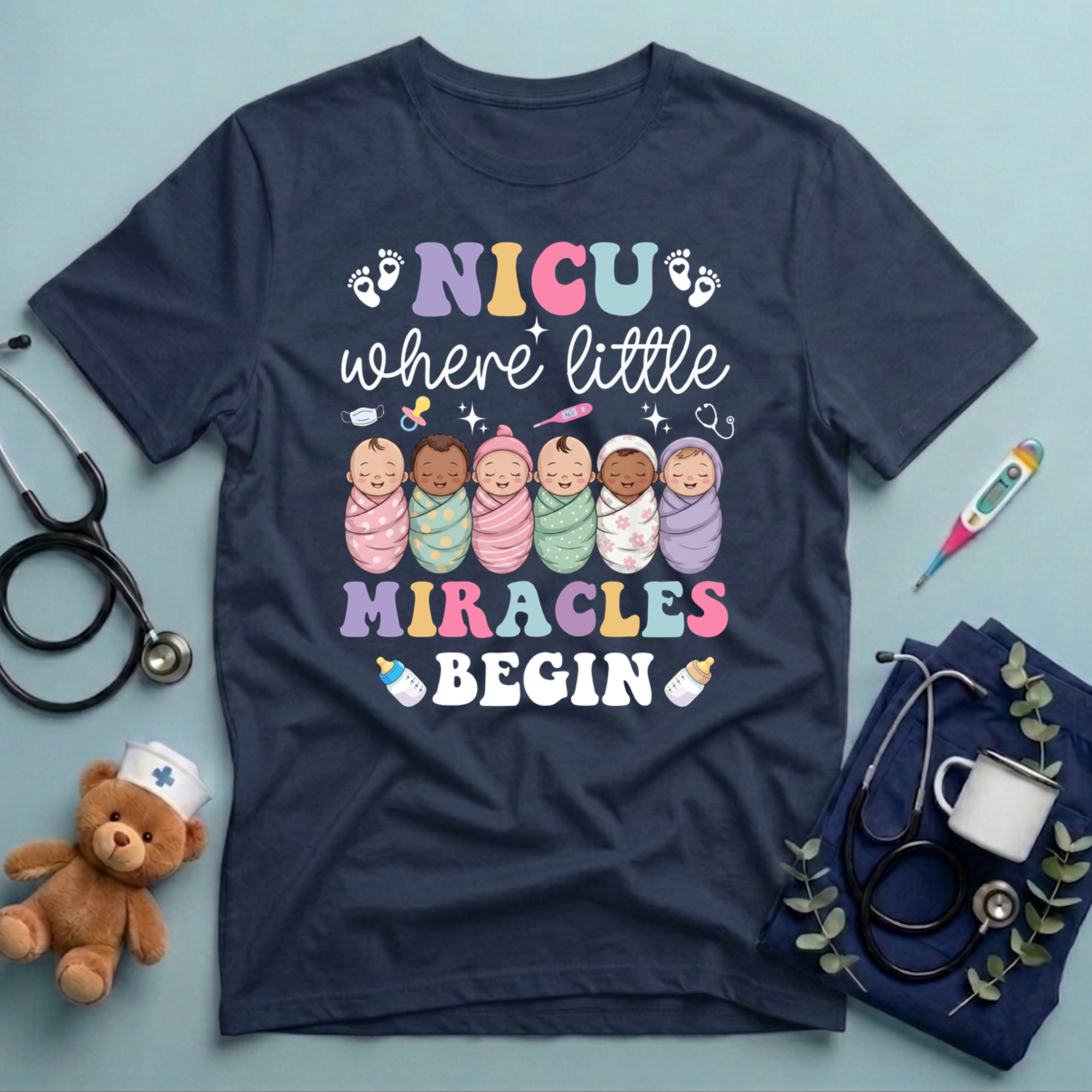 Where Little Miracles Begin T-Shirt