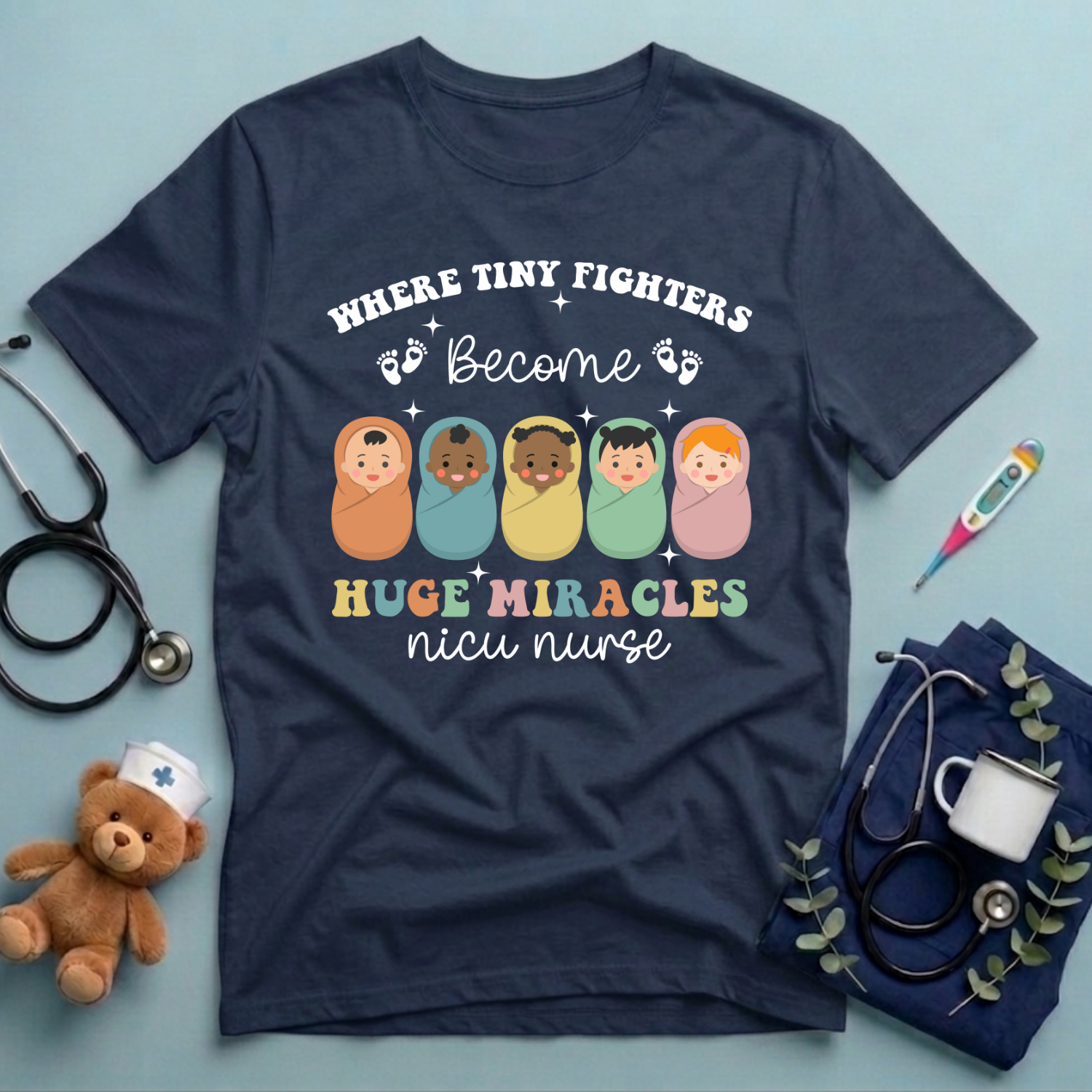 Where Fighters Become Miracles T-Shirt