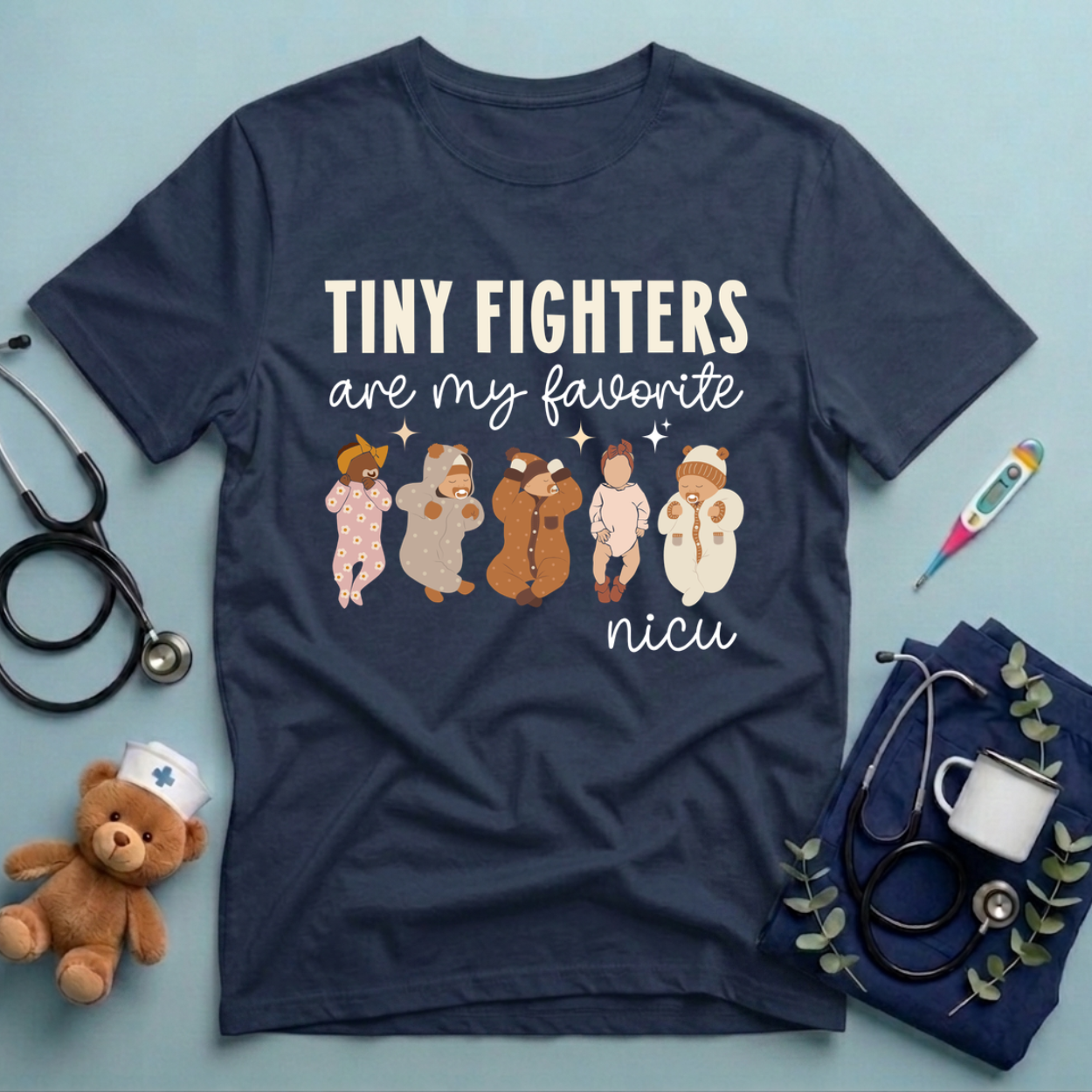 Tiny Fighters nicu T-Shirt