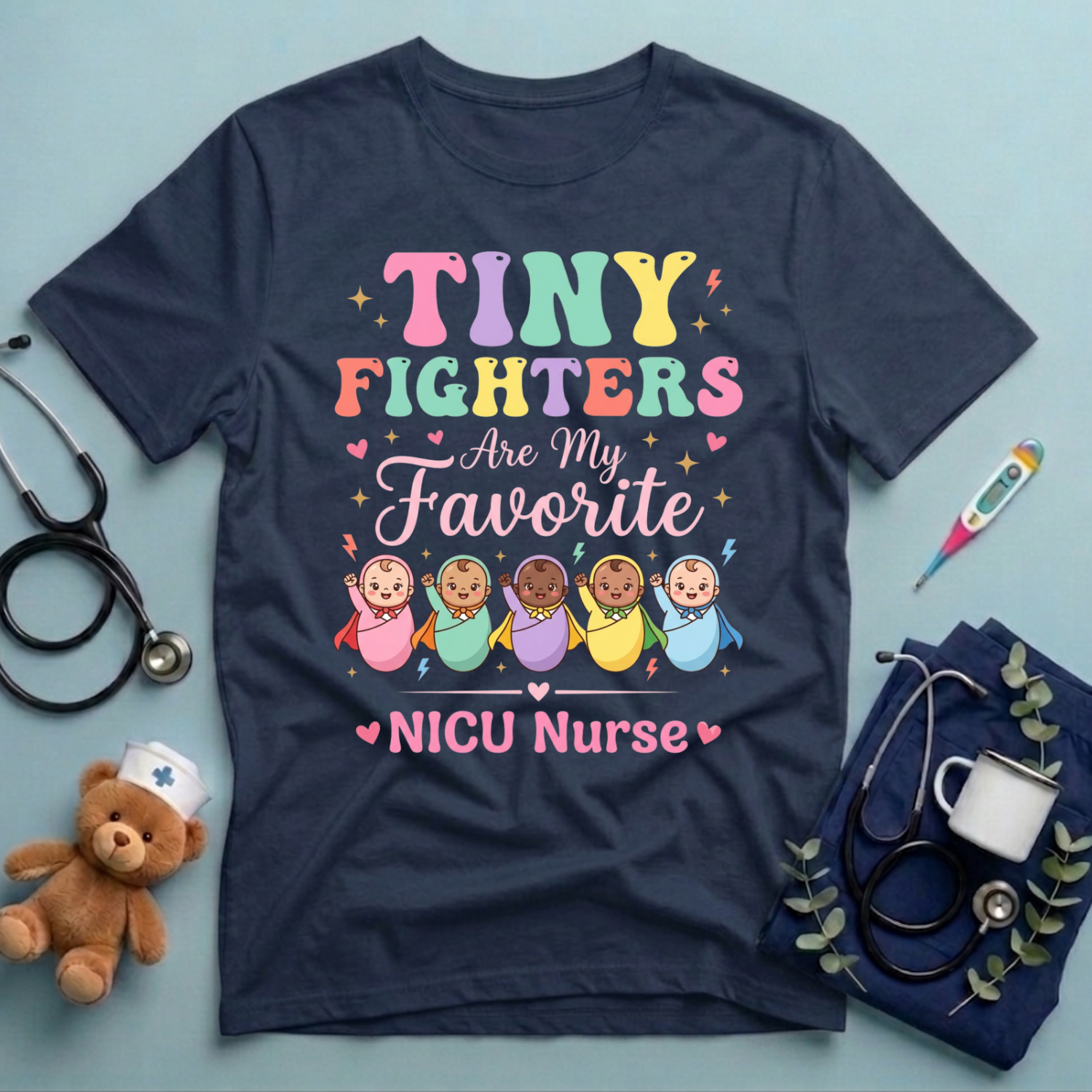 Tiny Fighters Are My Favorite T-Shirt