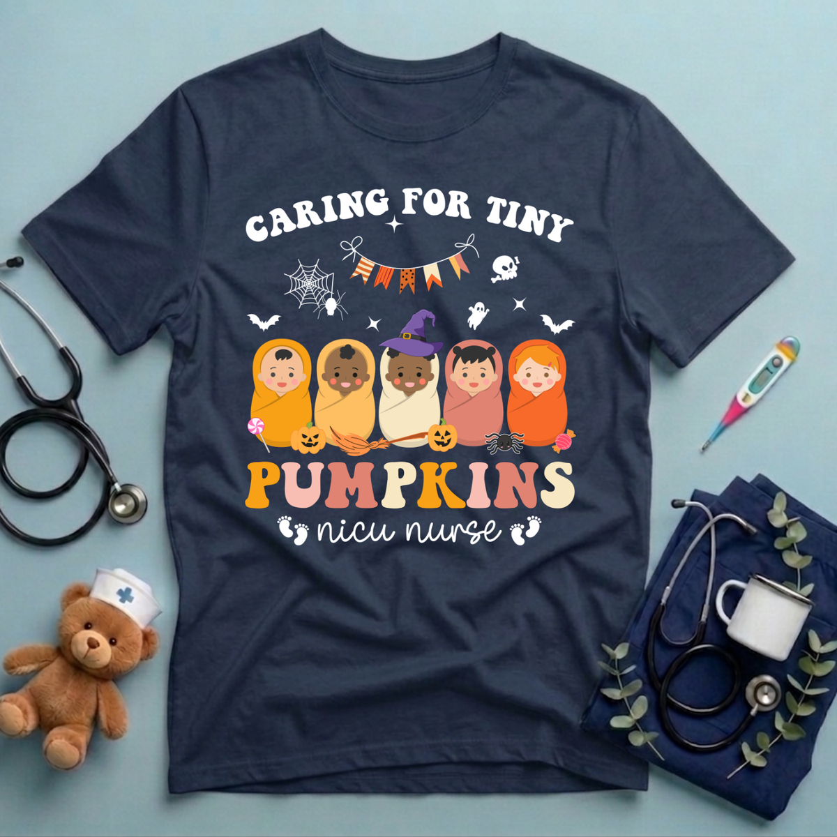 Caring For Tiny Pumpkins T-Shirt