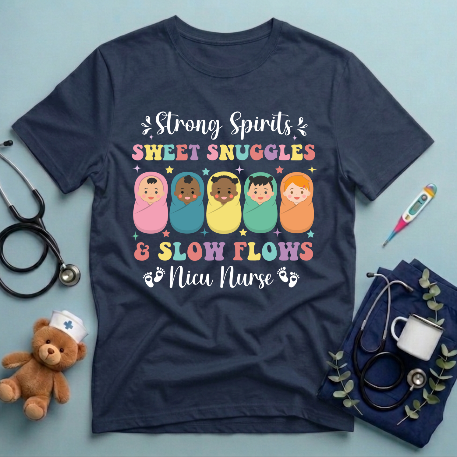 Strong Spirits, Sweet Snuggles T-Shirt