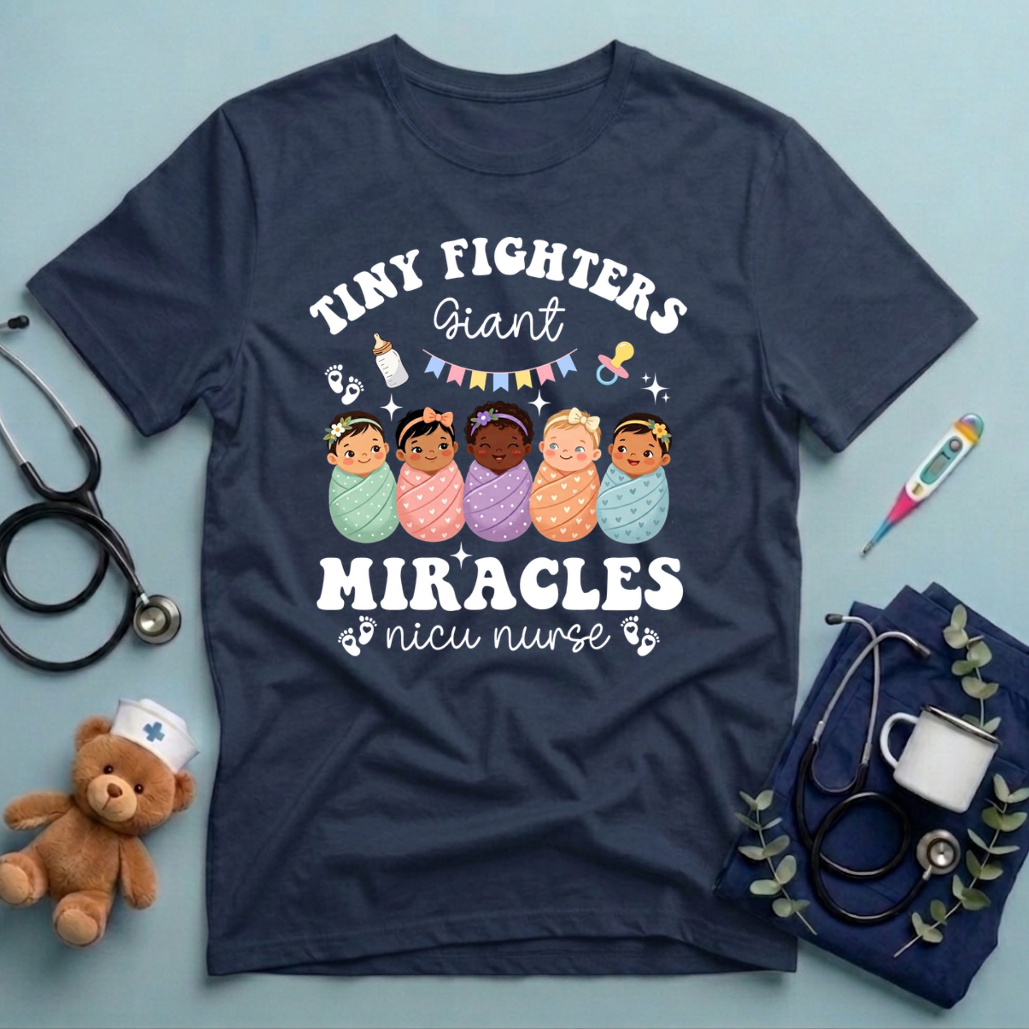 Tiny Fighters Giant Miracles T-Shirt
