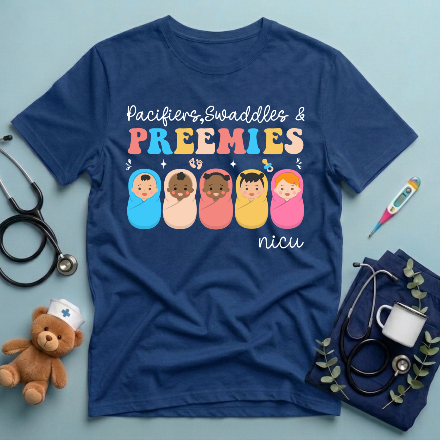 Pacifiers Swaddles & Preemies T-Shirt