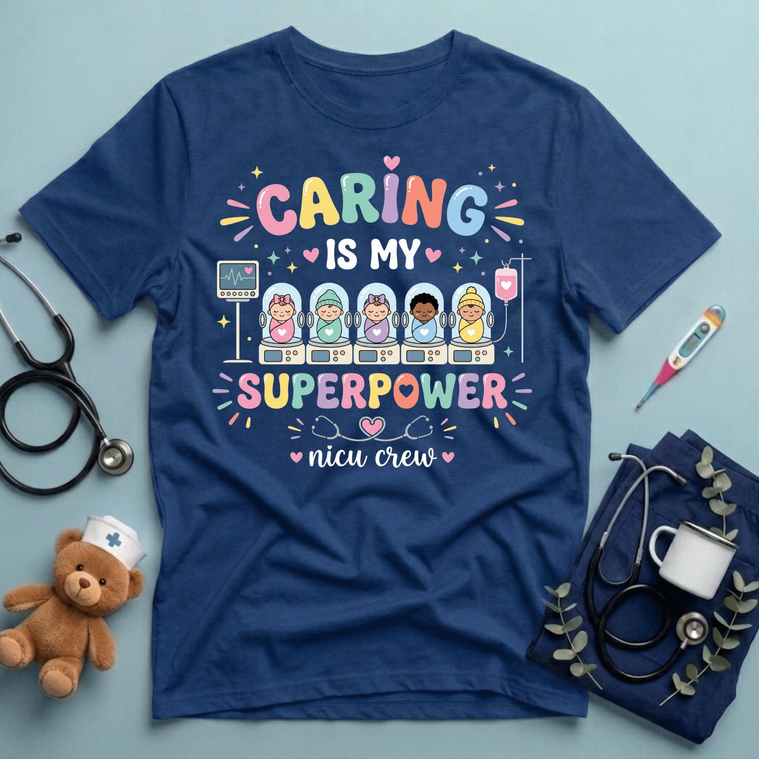 Caring Is My Superpower T-Shirt