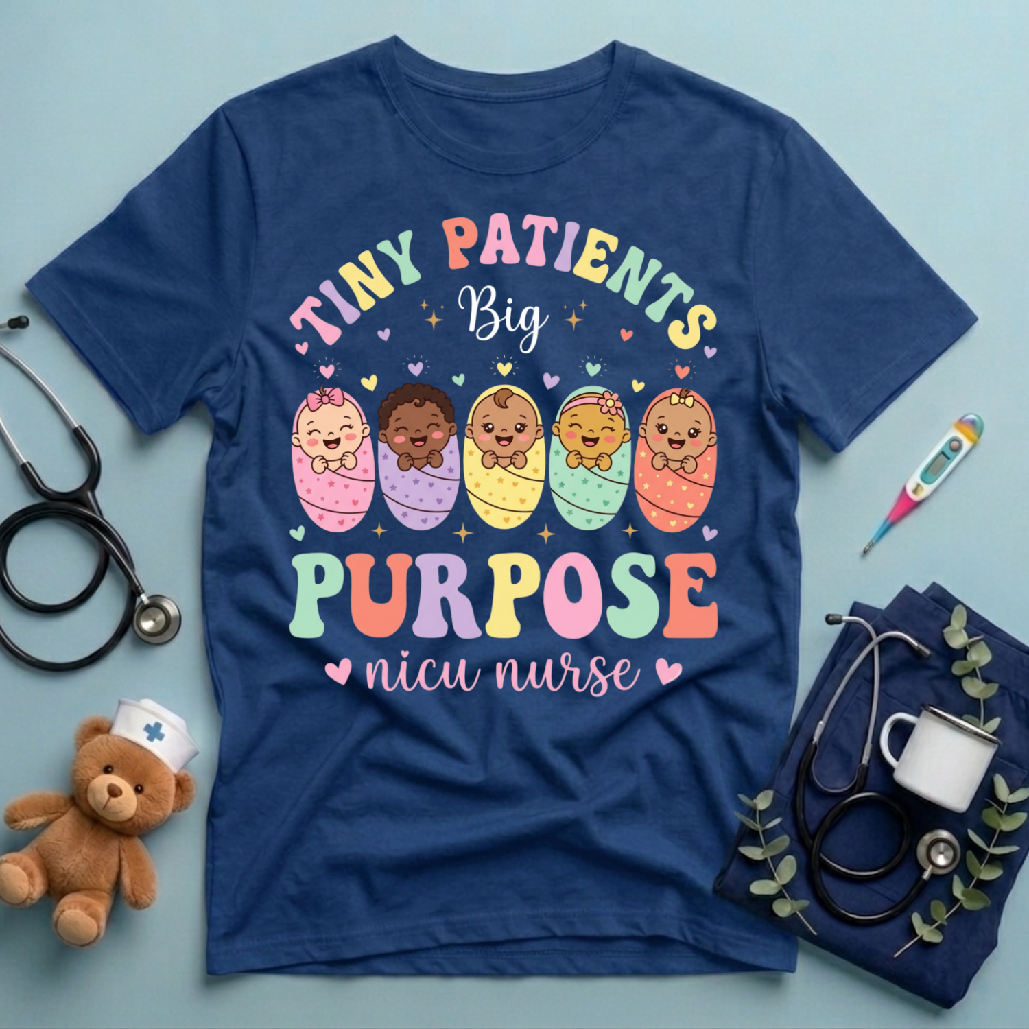 Tiny Patients Big Purpose T-Shirt