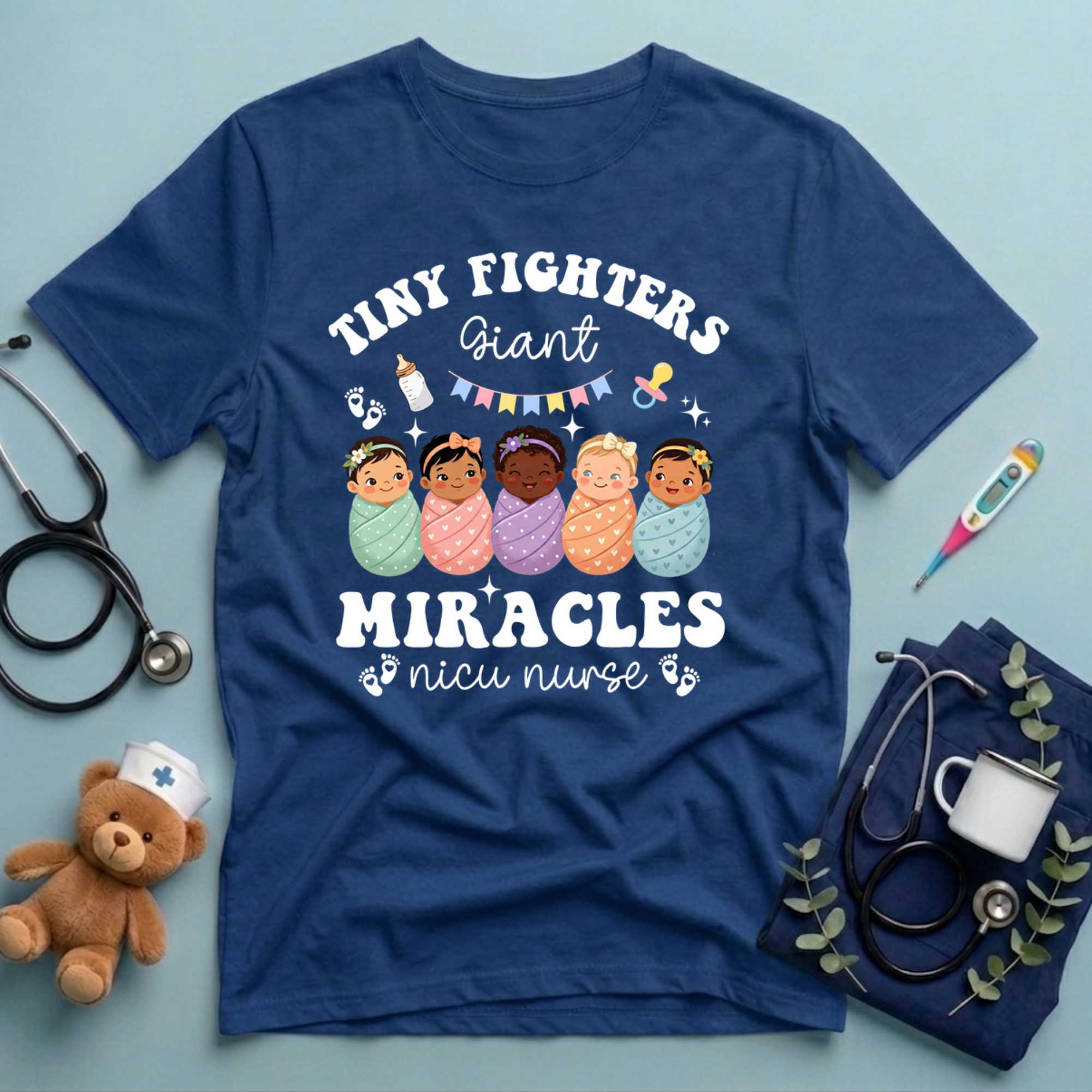 Tiny Fighters Giant Miracles T-Shirt