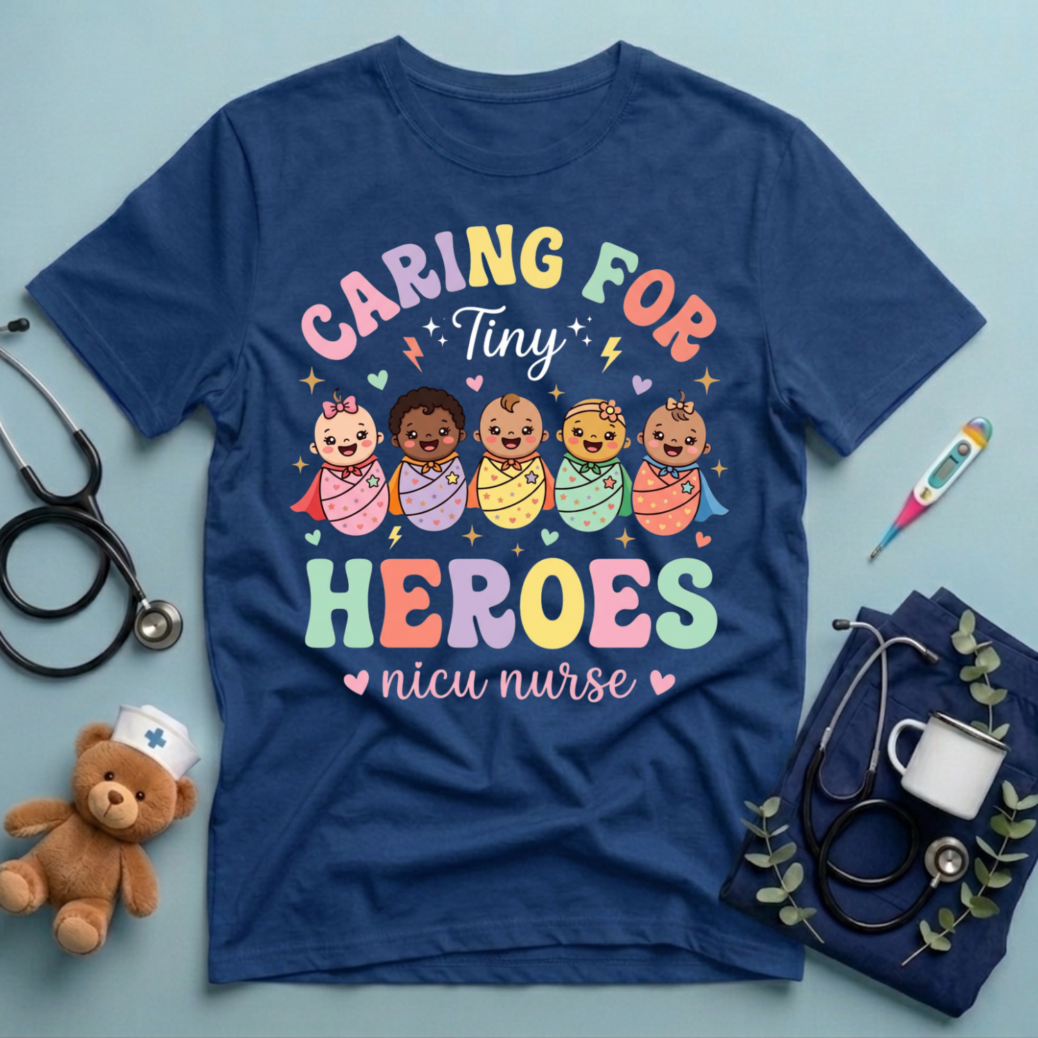 Caring for Tiny Heroes T-Shirt