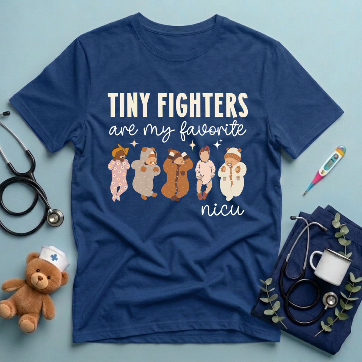 Tiny Fighters nicu T-Shirt