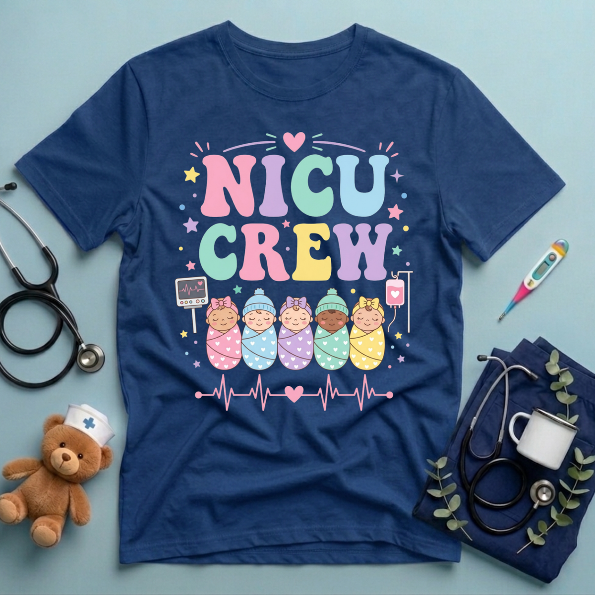 NICU CREW  T-Shirt