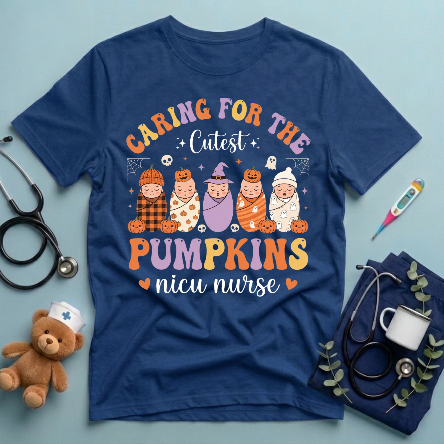 Caring For Cutest Pumpkins T-Shirt