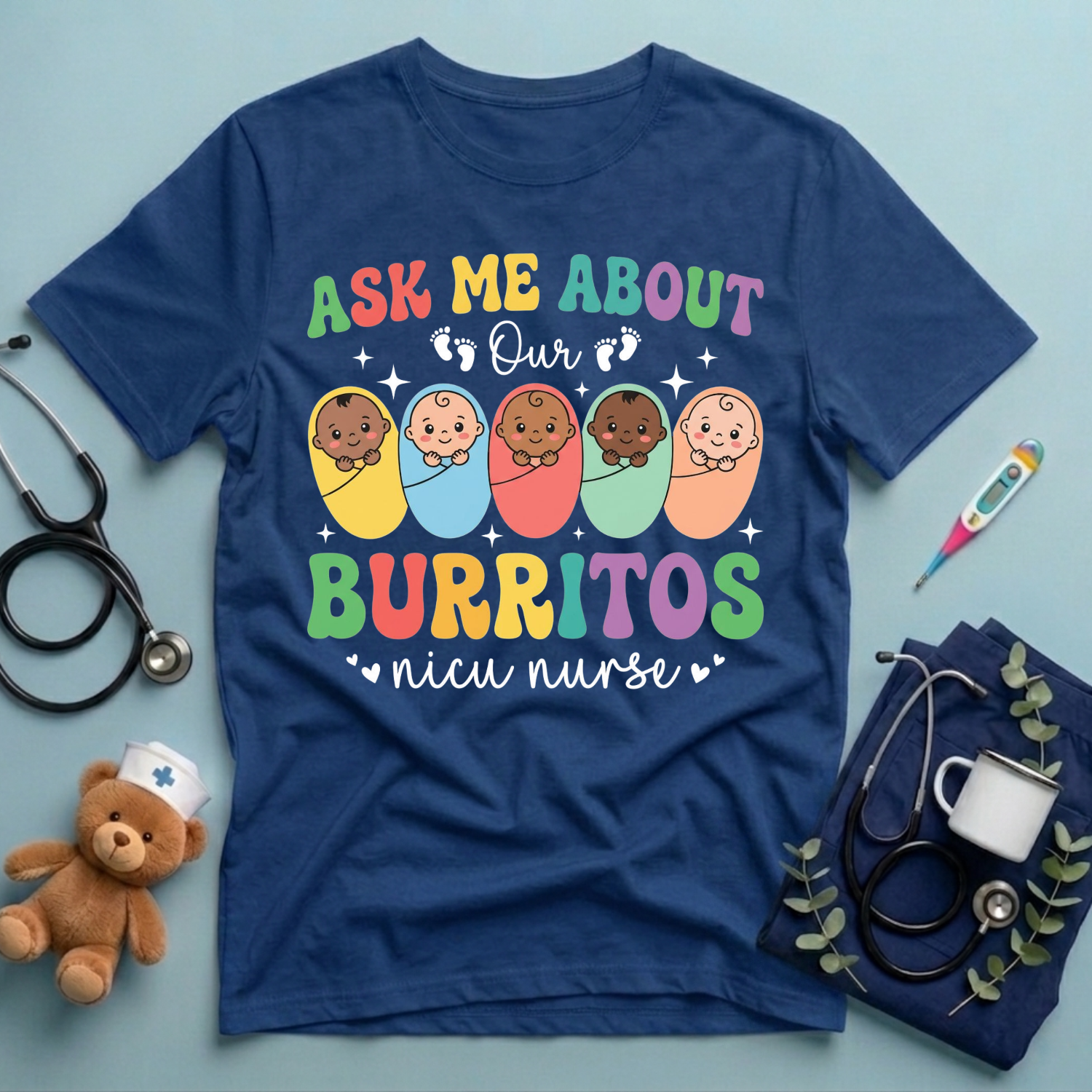 Ask Me About Our Burritos T-Shirt