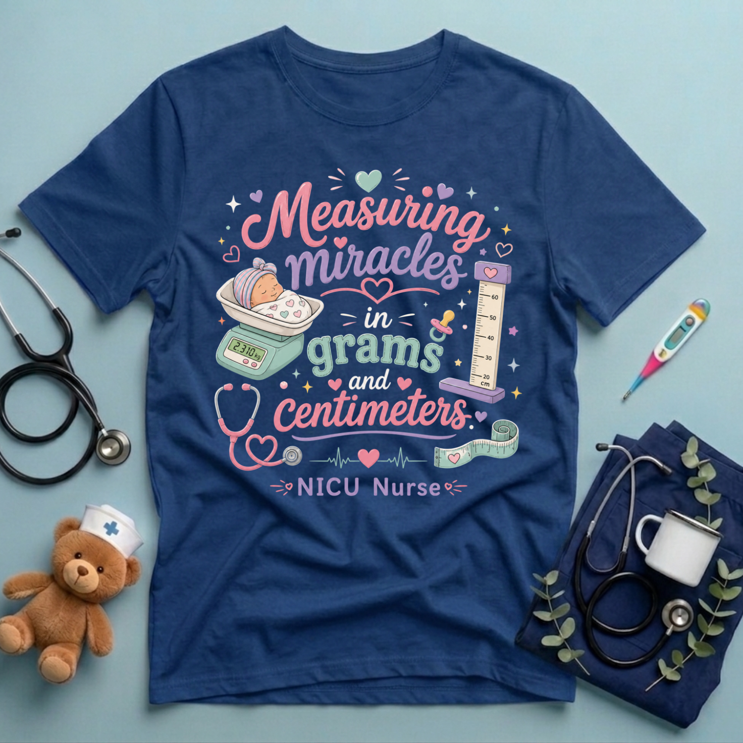 Measuring miracles in grams T-Shirt