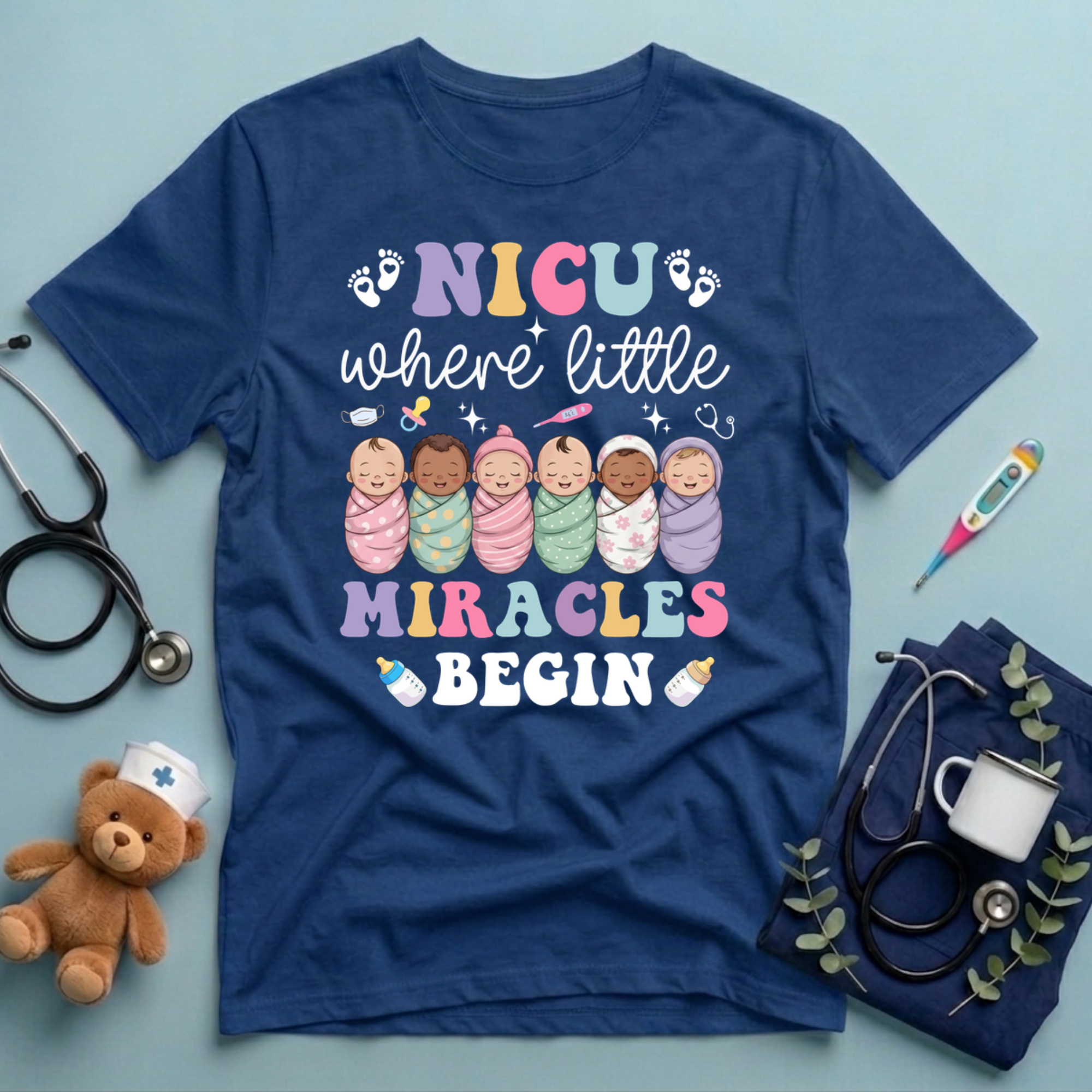 Where Little Miracles Begin T-Shirt