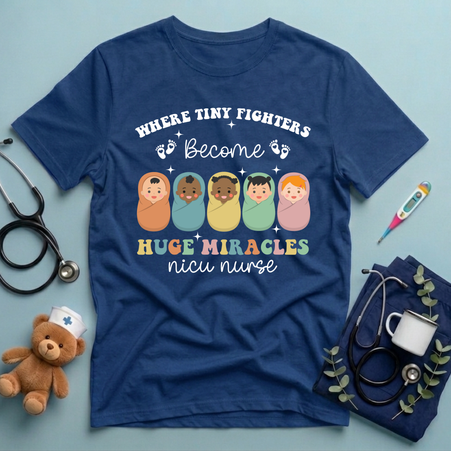 Where Fighters Become Miracles T-Shirt