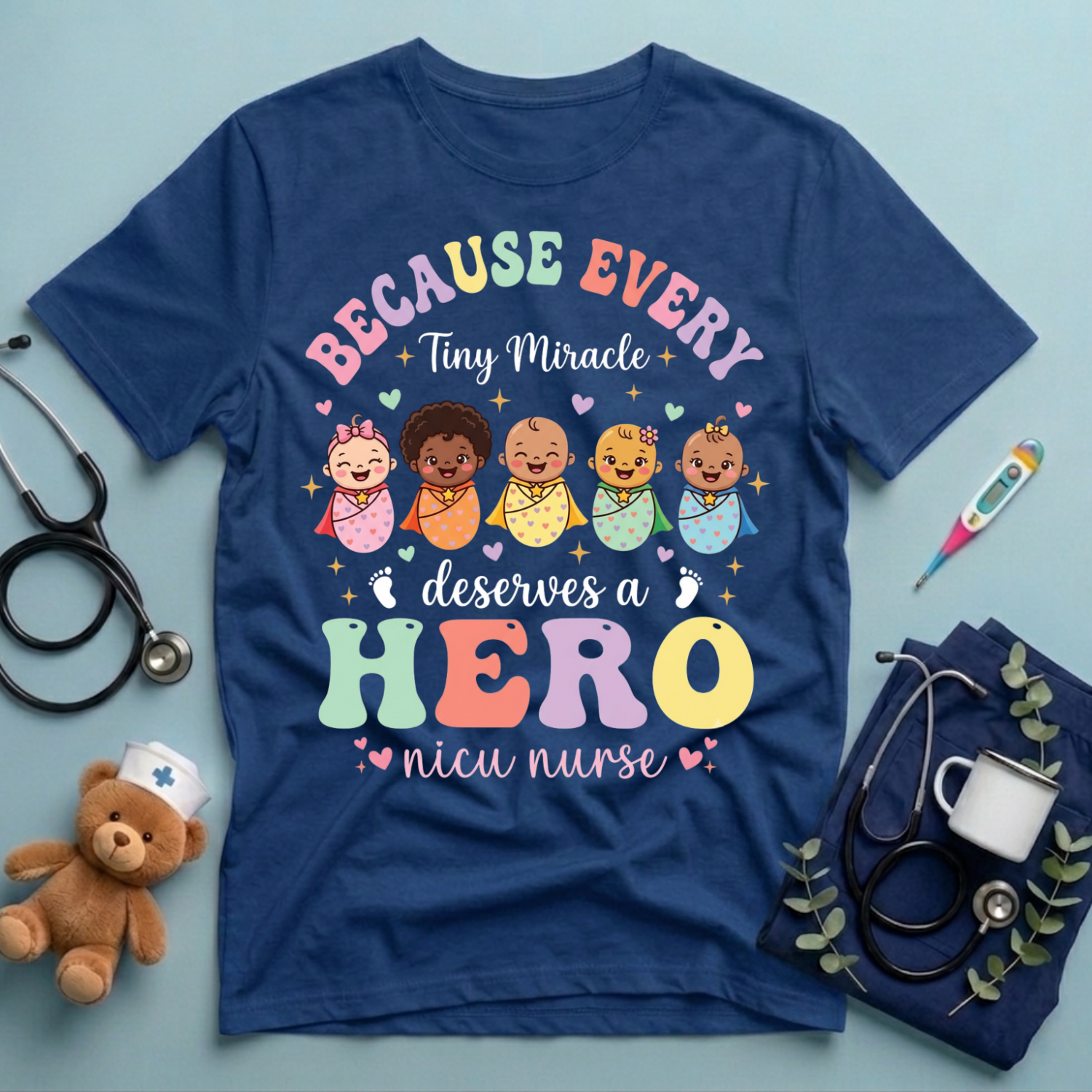 Tiny Miracle Deserves Hero T-Shirt