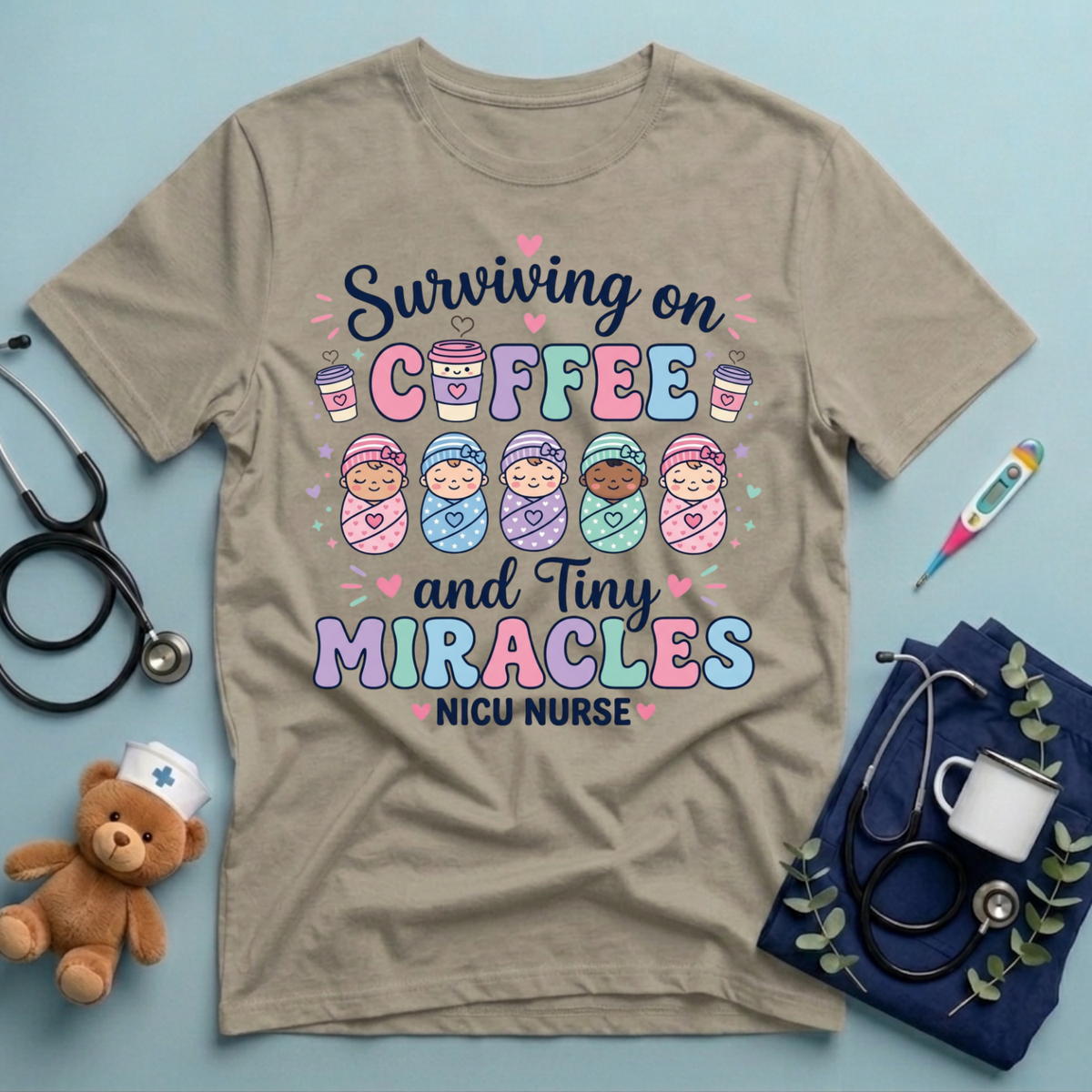 Surviving on Coffee T-Shirt