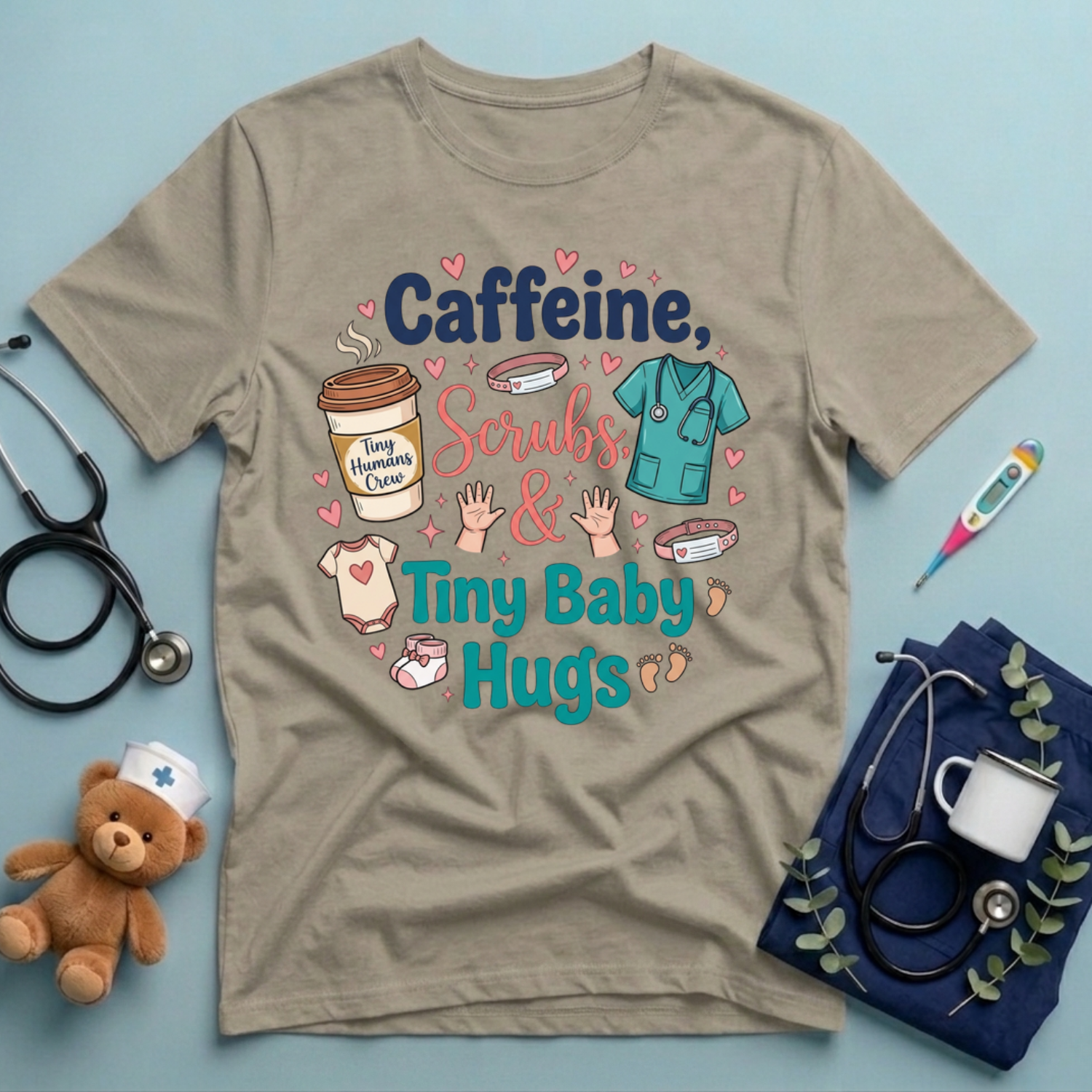 Coffee & Baby Hugs  T-Shirt
