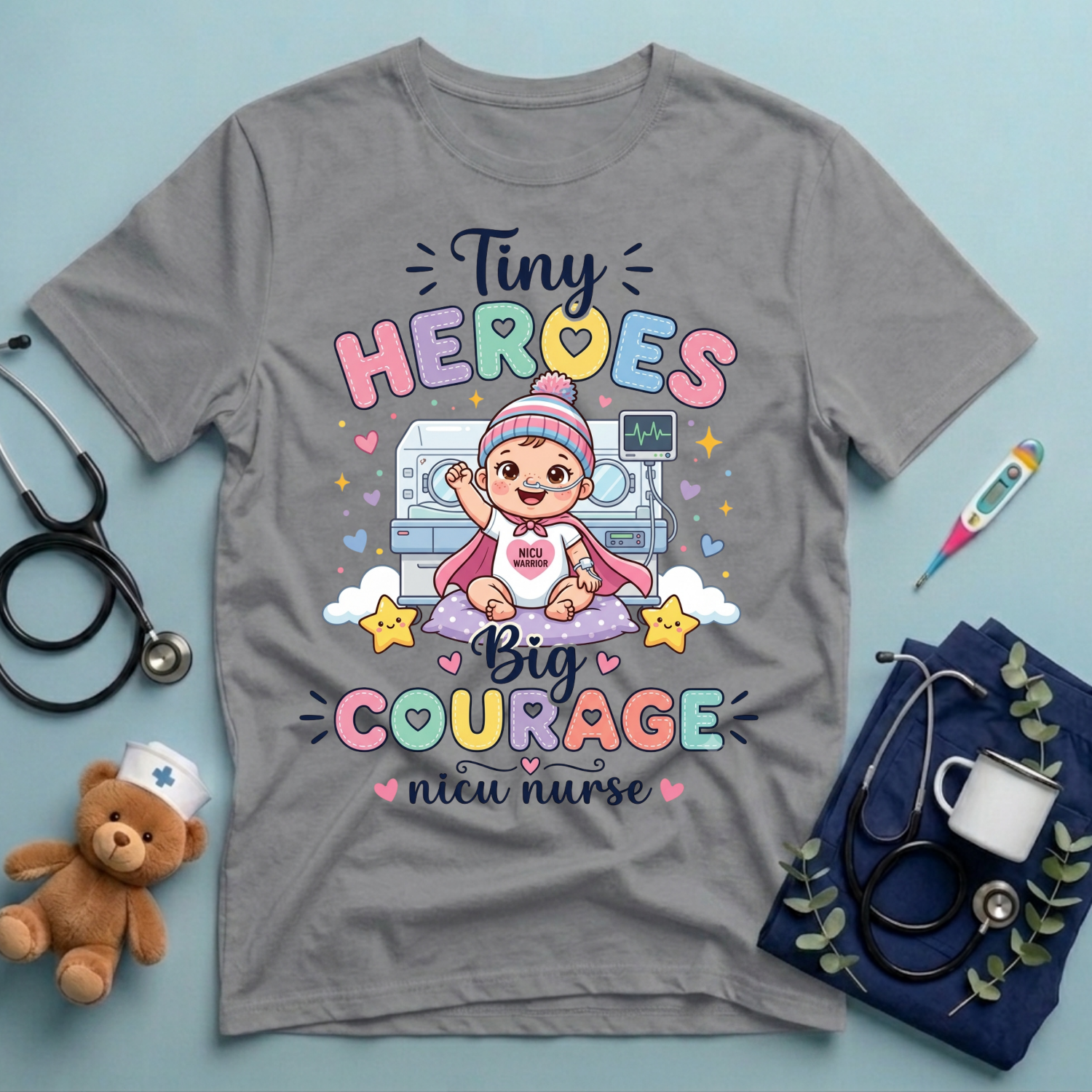 Tiny Heroes, Big Courage T-Shirt