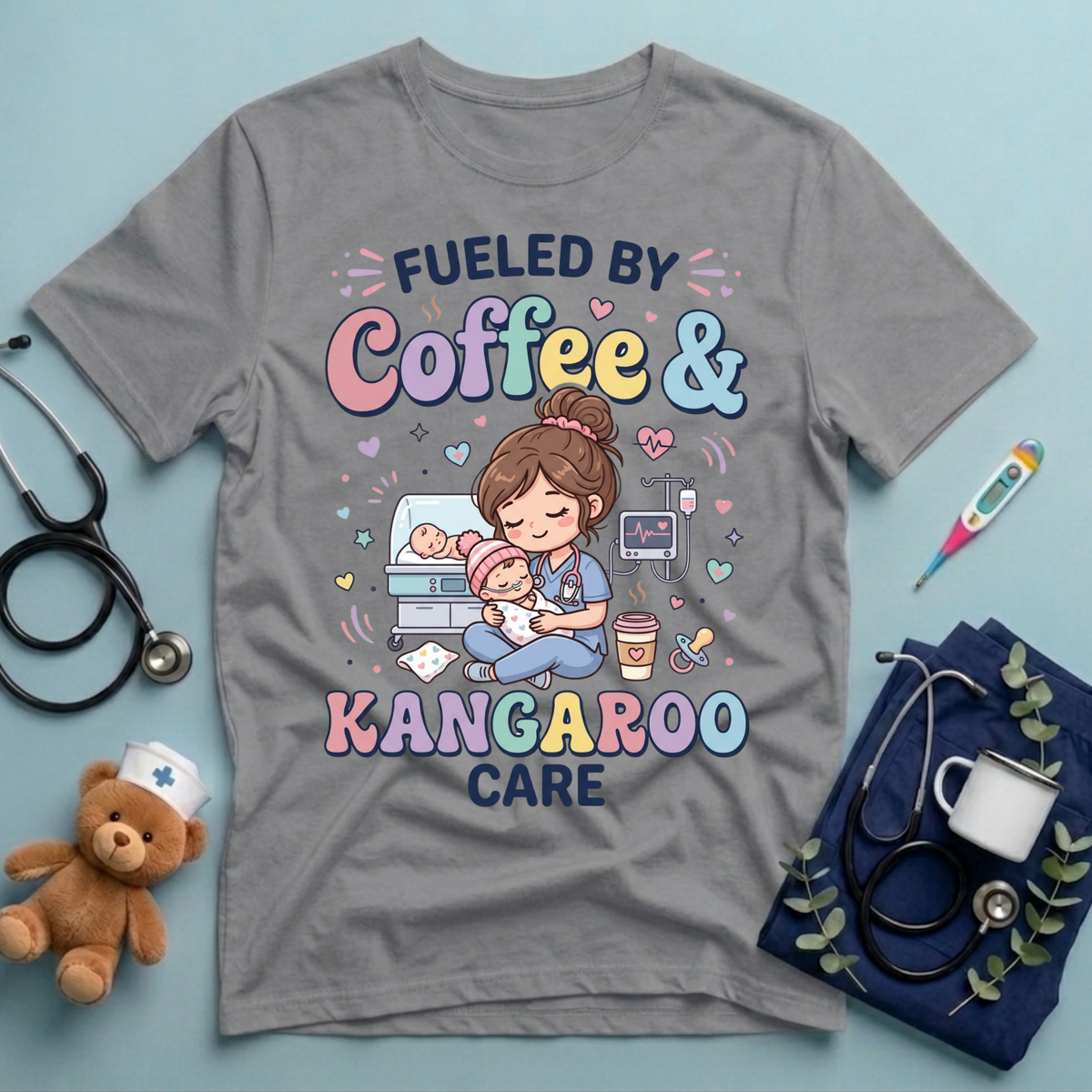 Coffee & Kangaroo Care T-Shirt