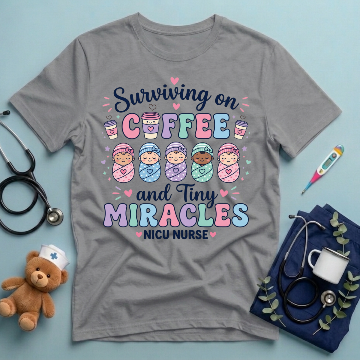 Surviving on Coffee T-Shirt