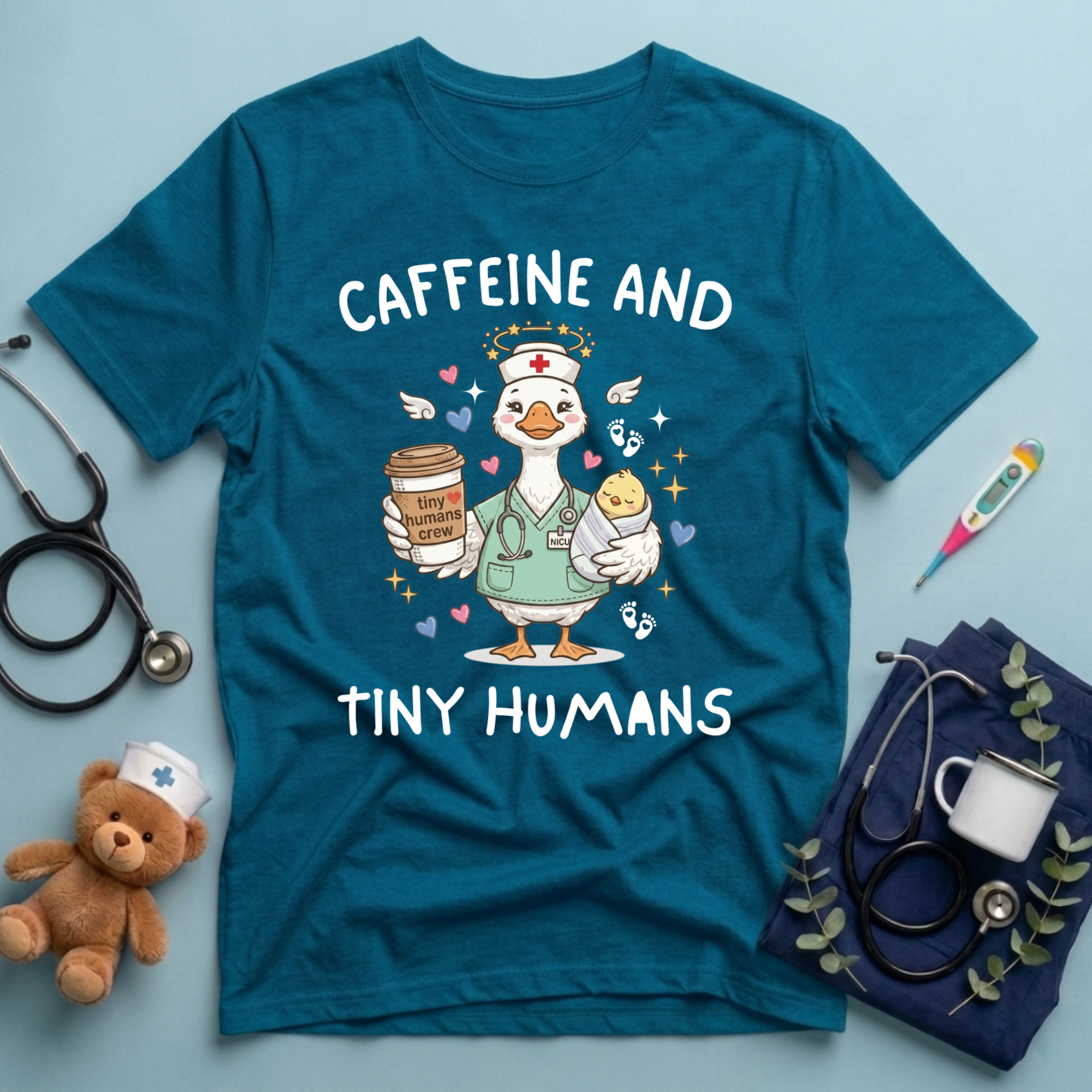 Caffeine & Tiny Humans T-Shirt