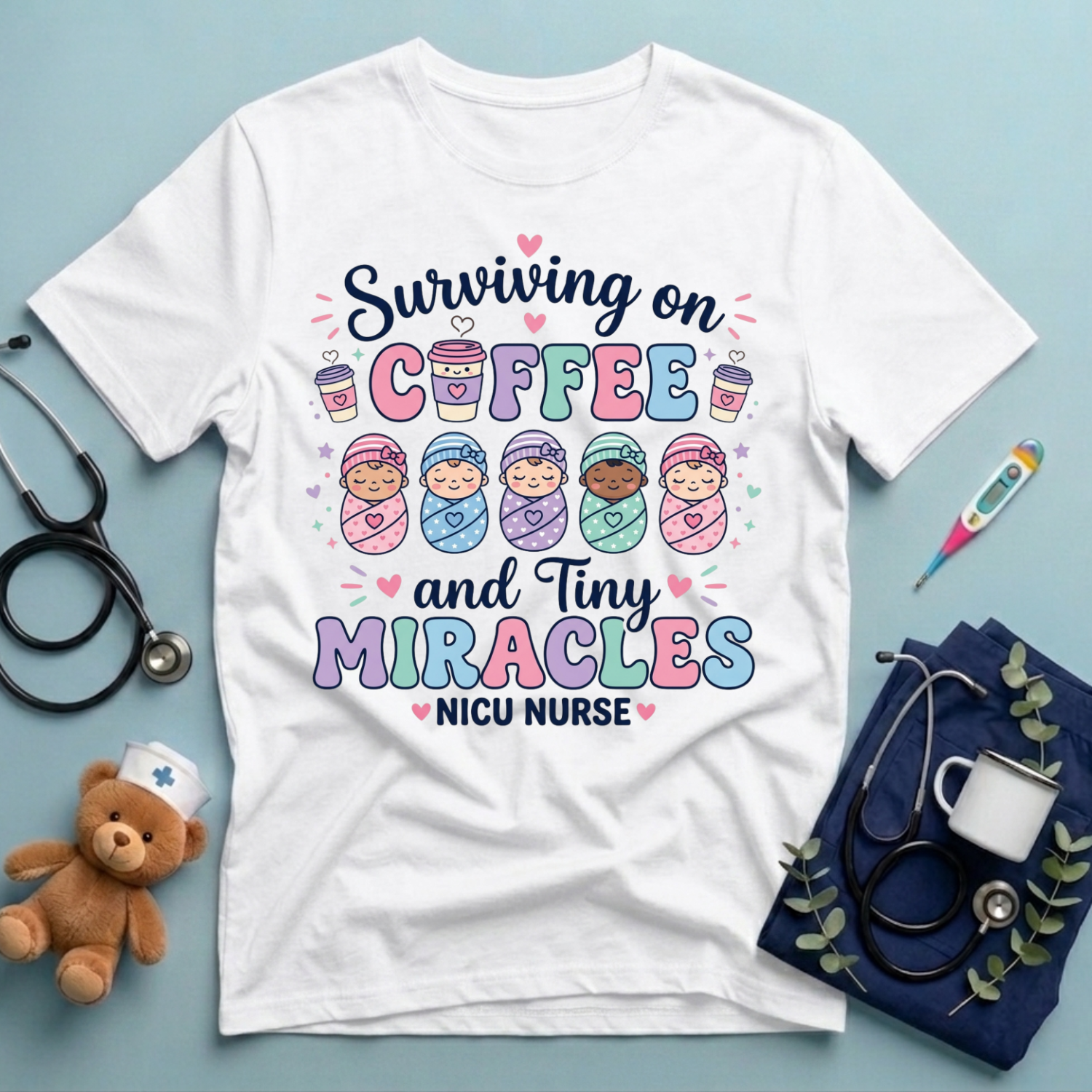 Surviving on Coffee T-Shirt