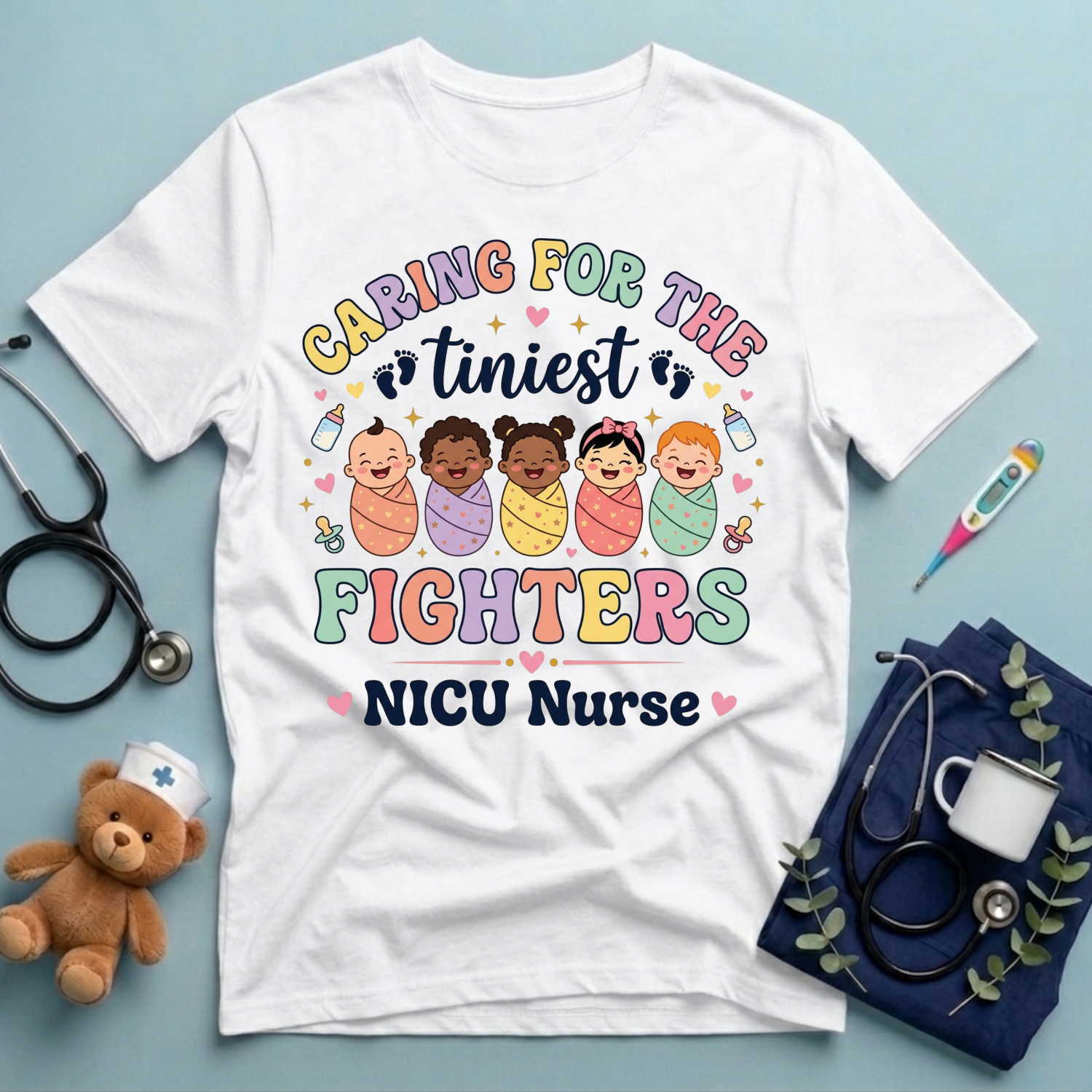 Caring for the tiniest fighters T-Shirt