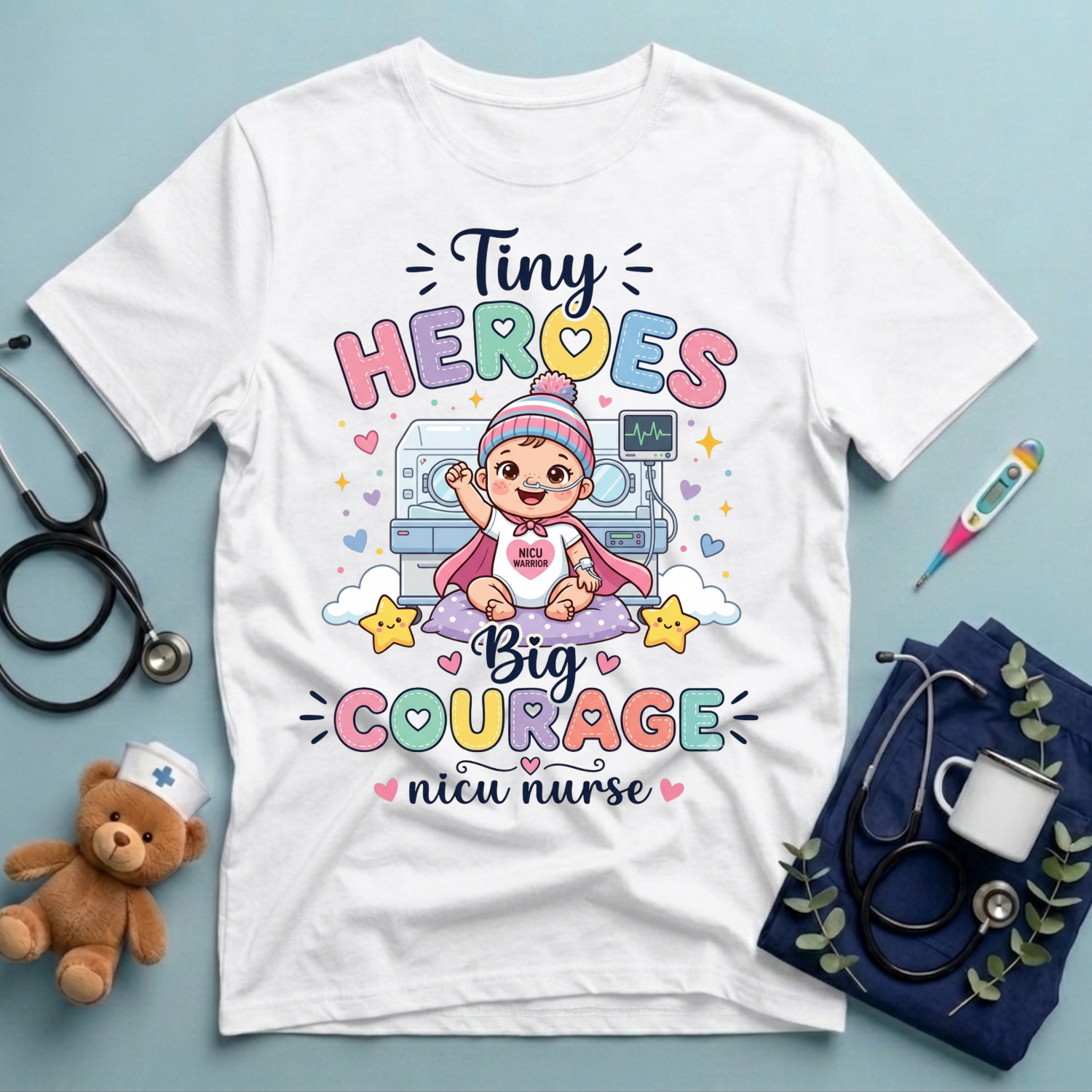 Tiny Heroes, Big Courage T-Shirt