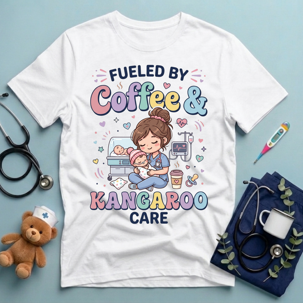 Coffee & Kangaroo Care T-Shirt