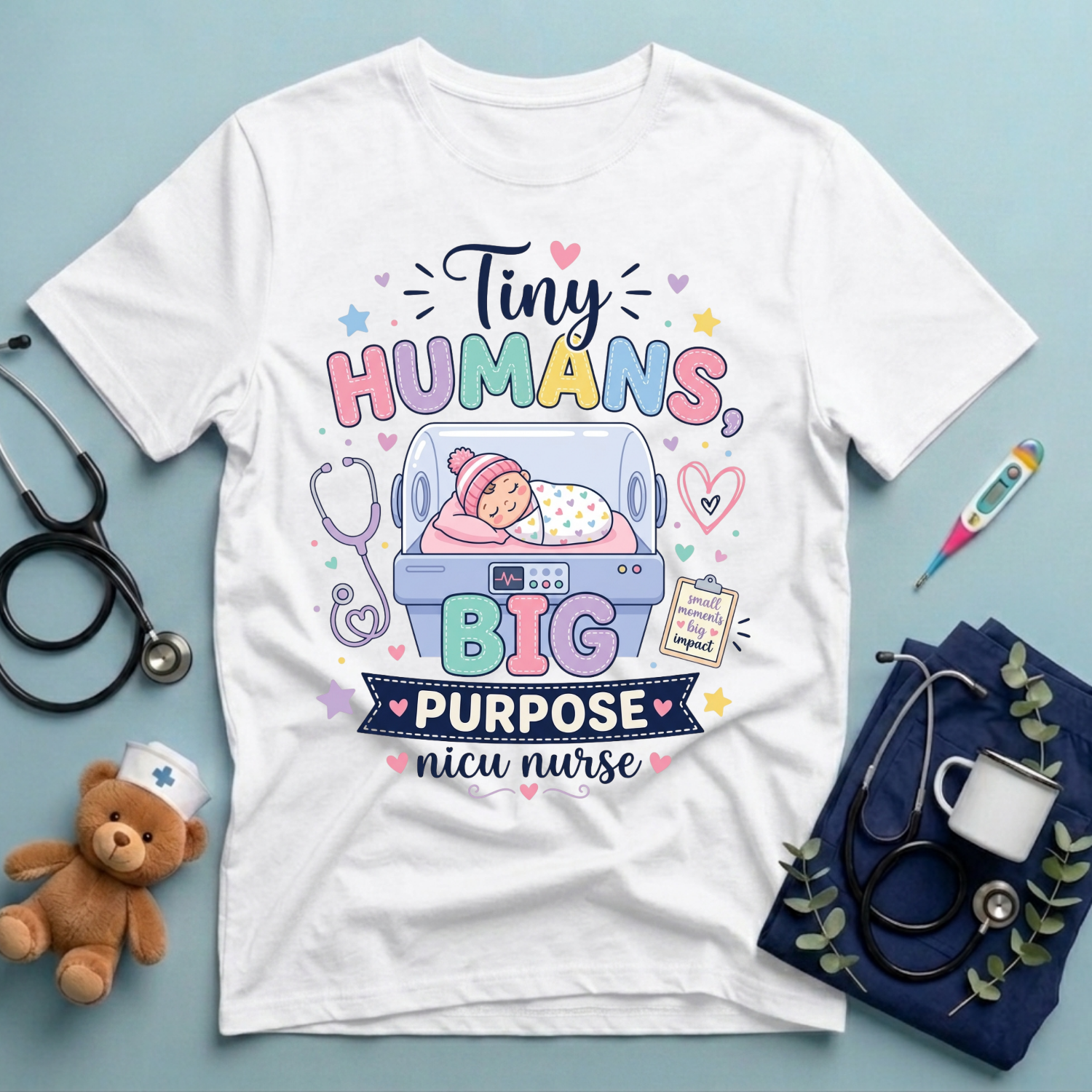 Tiny Humans, Big Purpose T-Shirt
