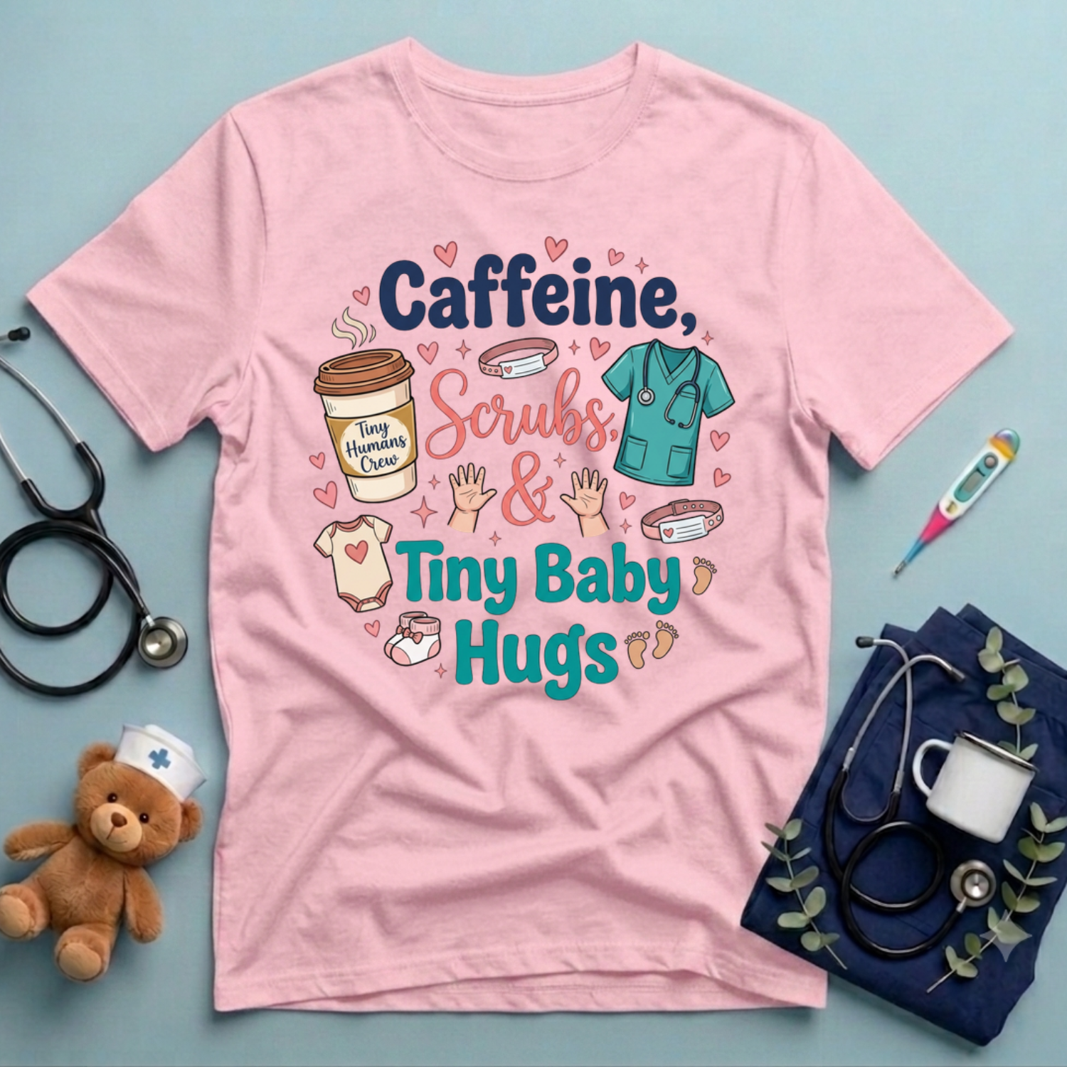 Coffee & Baby Hugs  T-Shirt