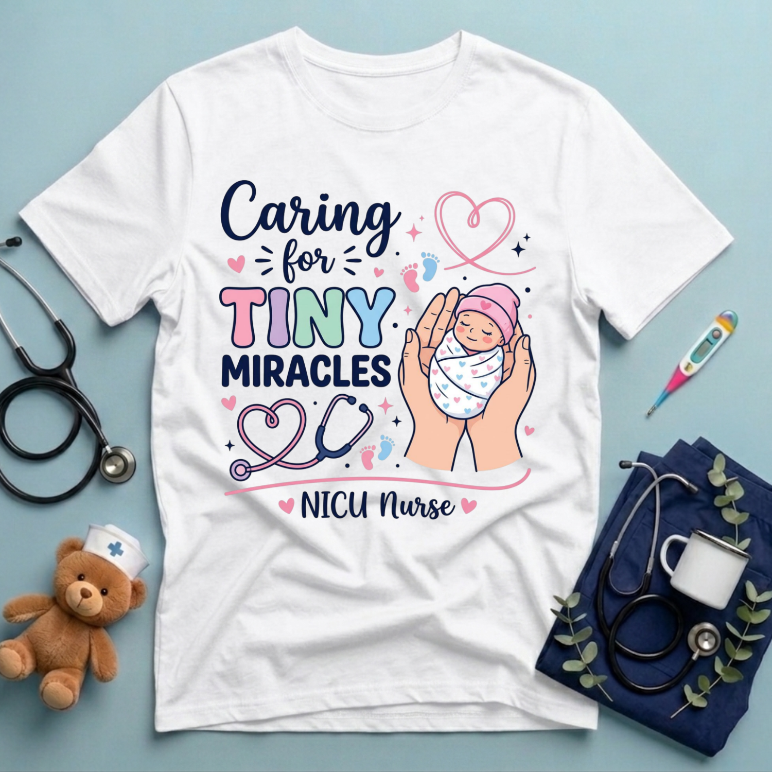 Caring for Tiny Miracles T-Shirt